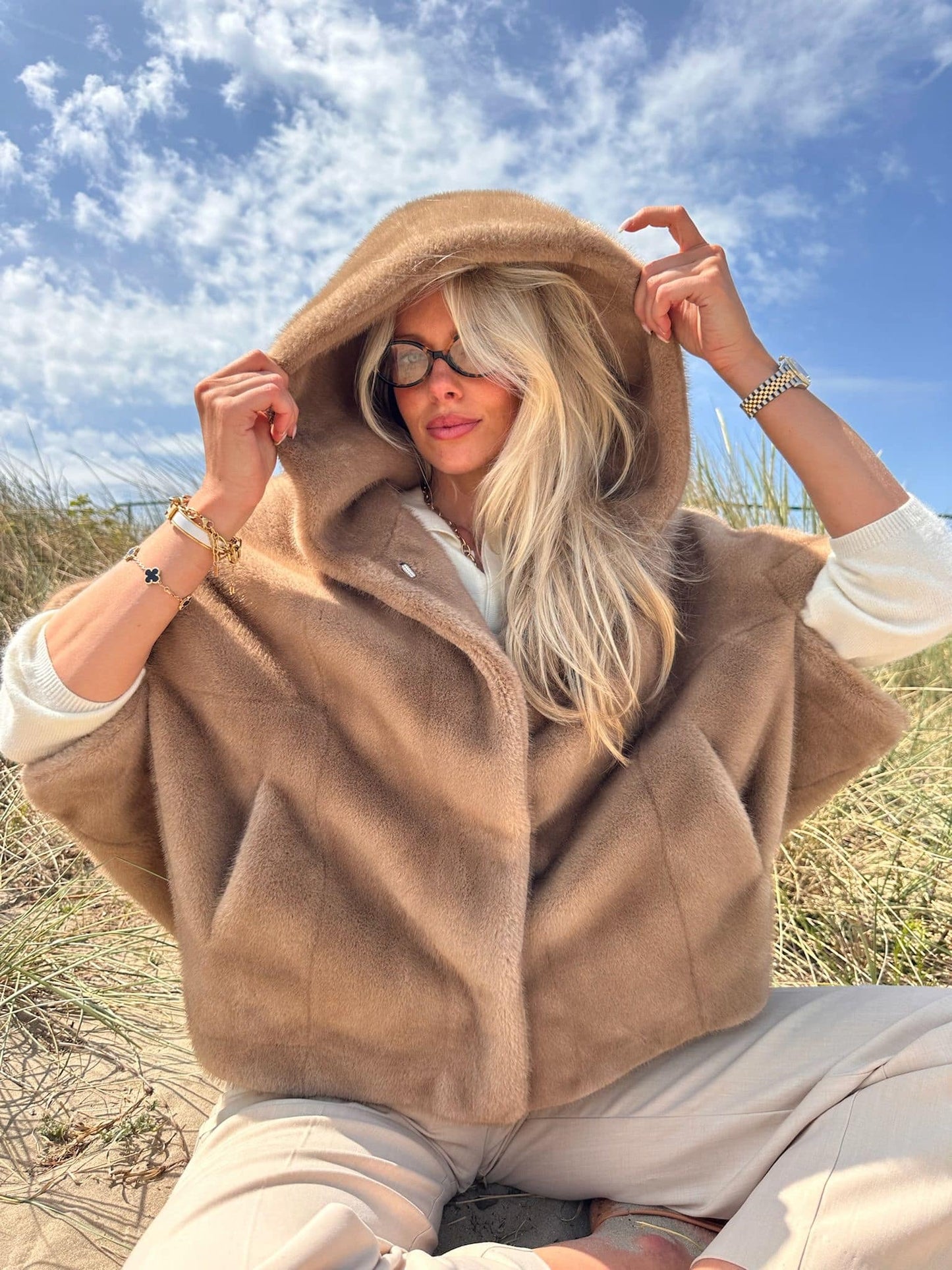 MONACO – Faux Fur Jacket