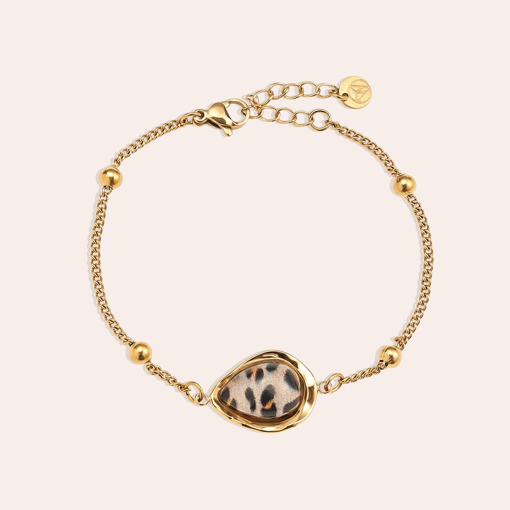 Armband Chain Leopard
