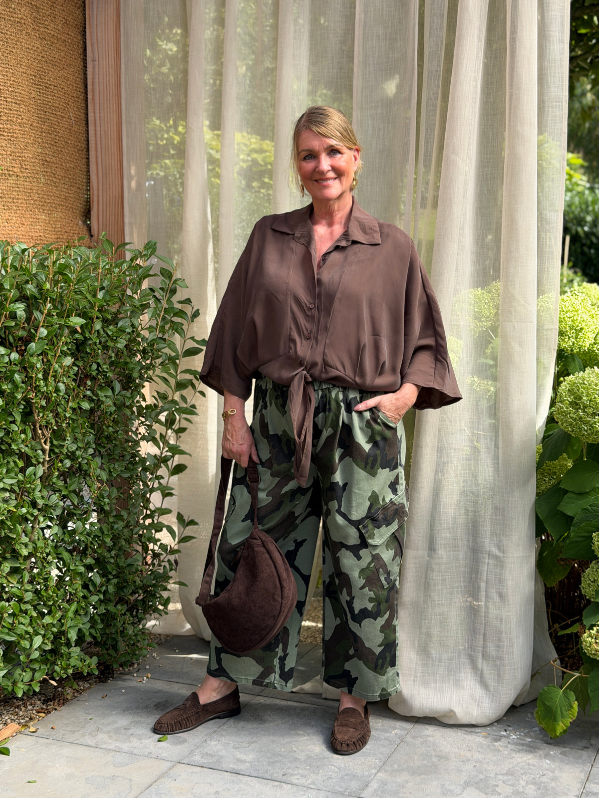 NOÉMI BLOUSE - BRUIN