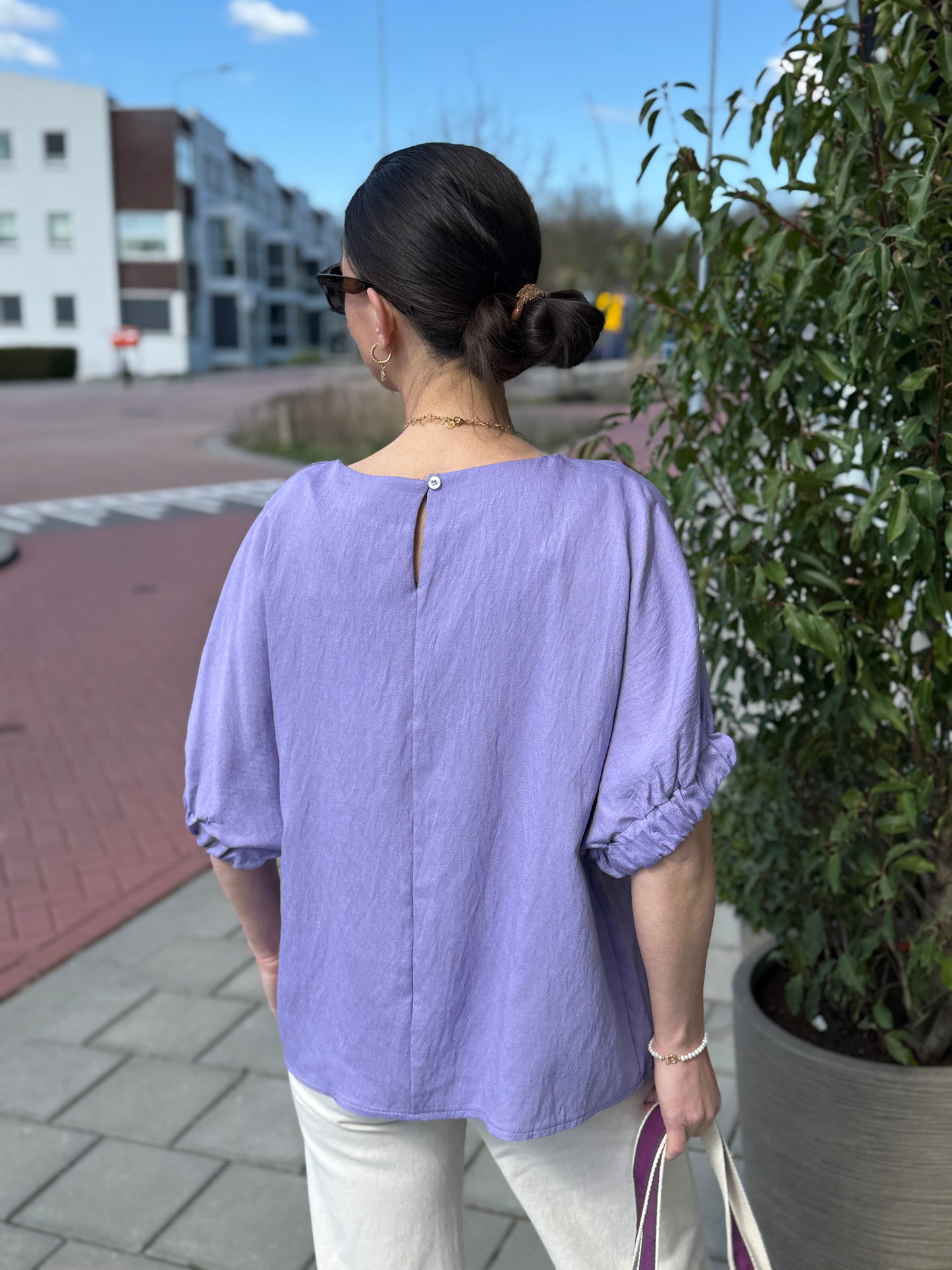 Blouse Brit - Paars