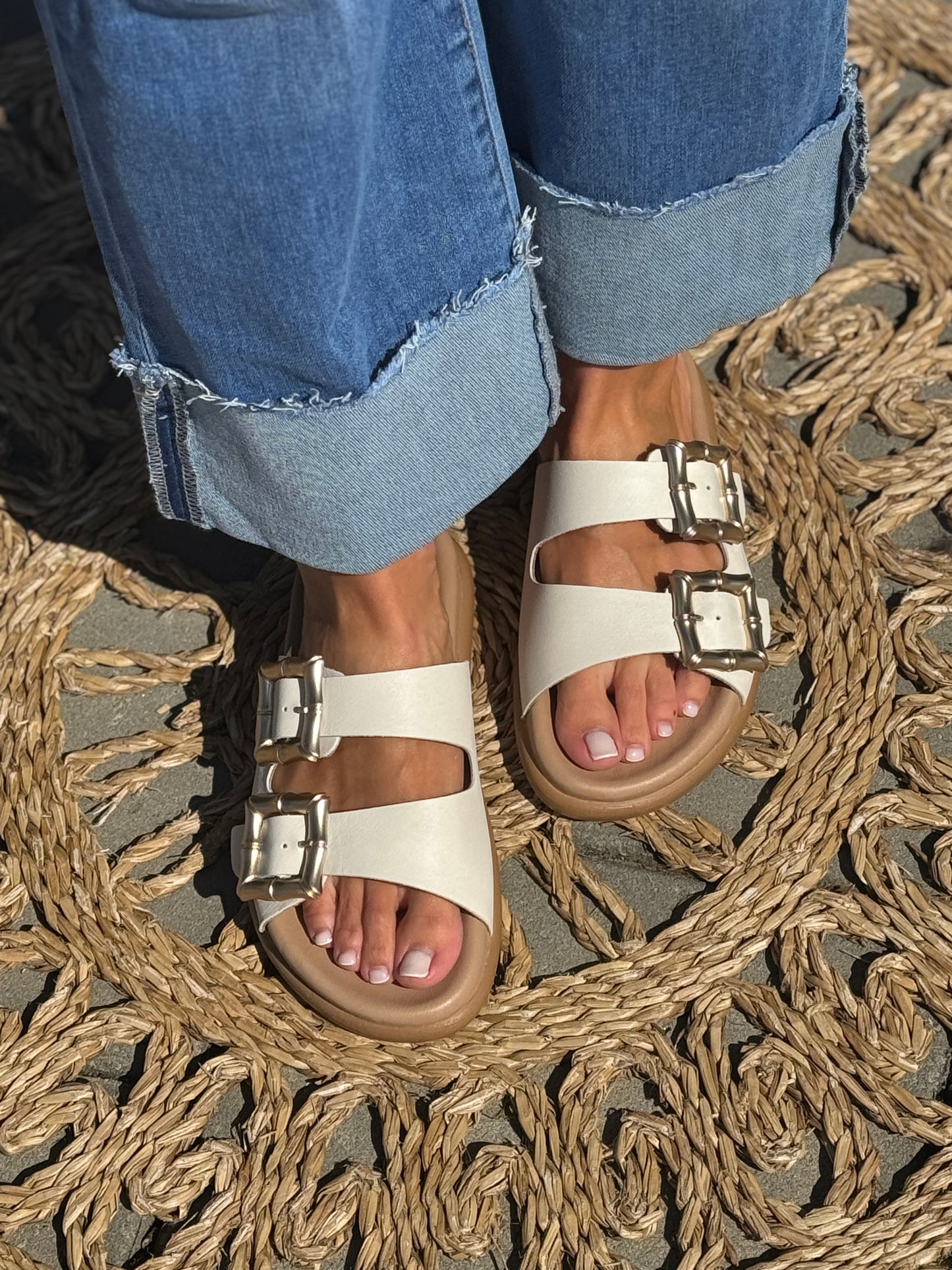 Wide 7/8 Jeans
