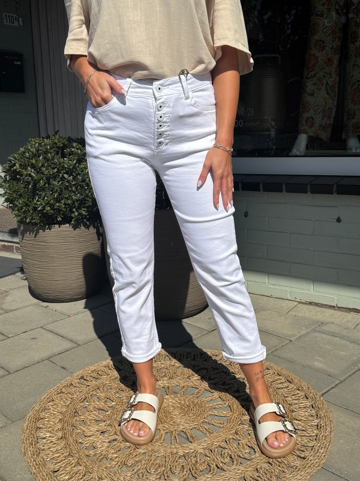 Naila Jeans - Wit