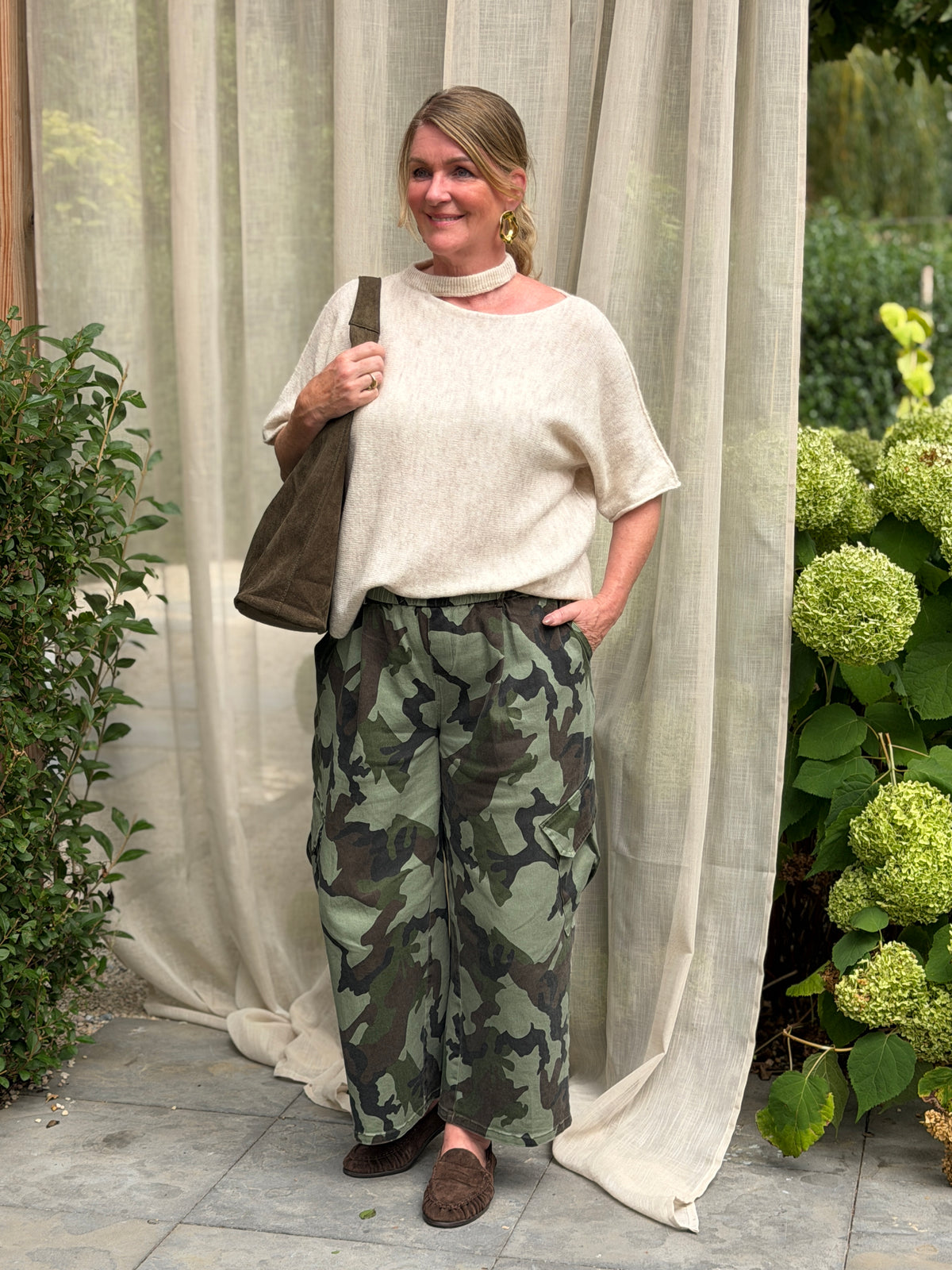 DONNA SHIRT -BEIGE