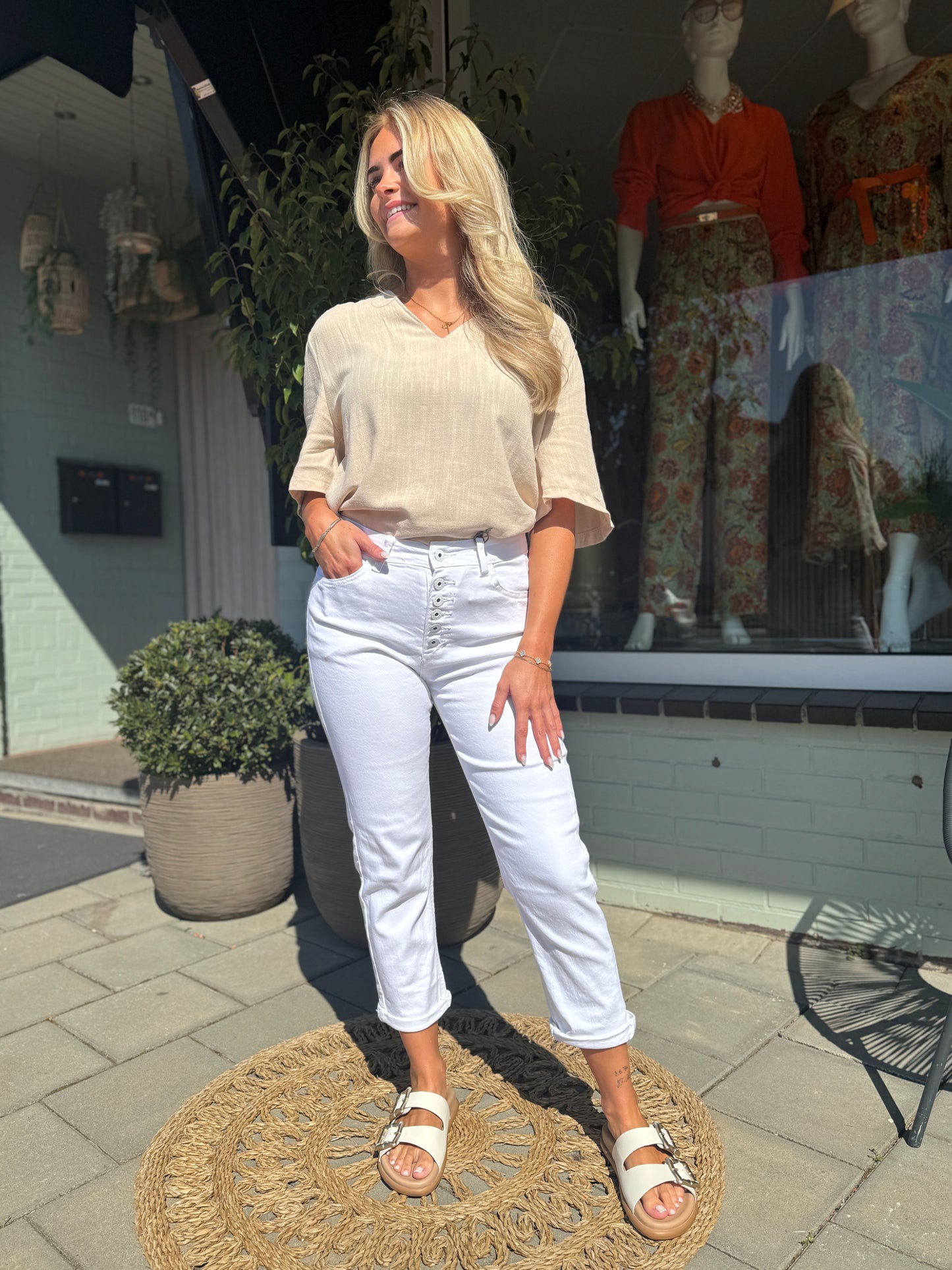 Naila Jeans - Wit