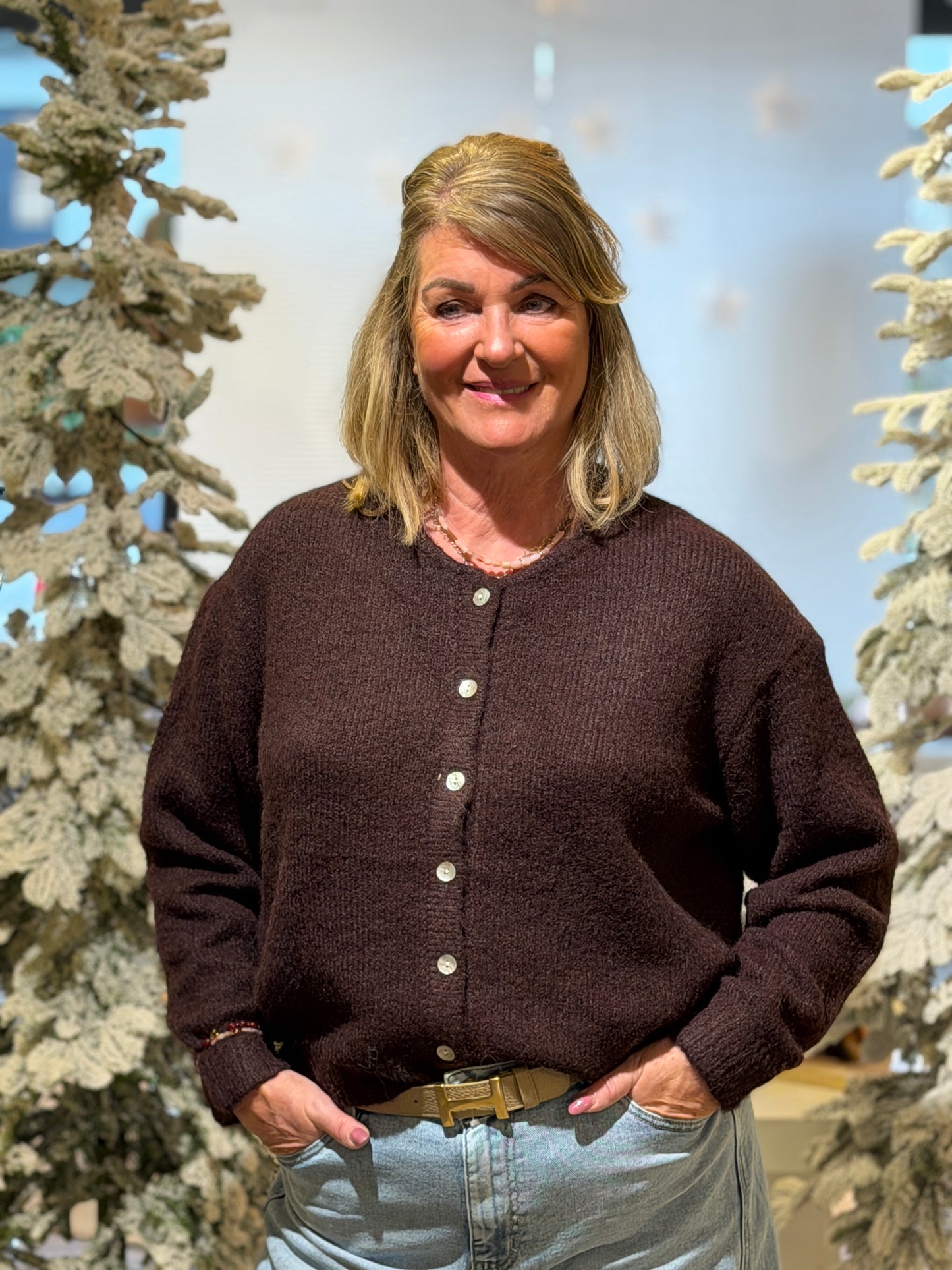 LILI VEST - Bordeaux