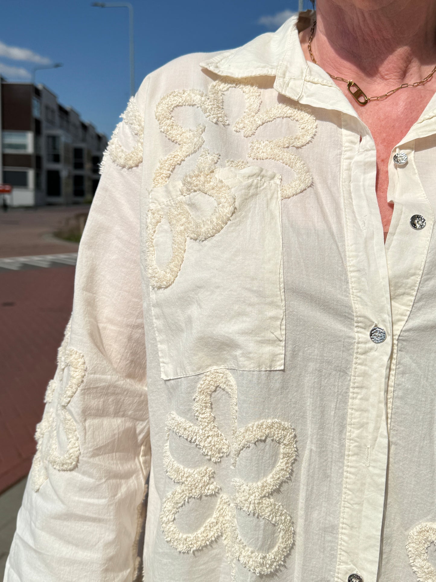 Blouse Dyvie - Ecru