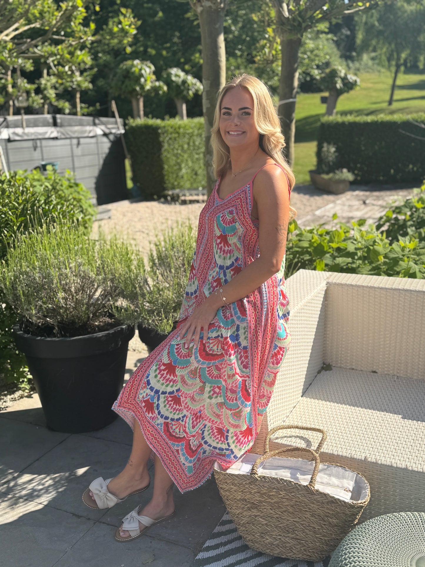 Valencia Jurk Roze
