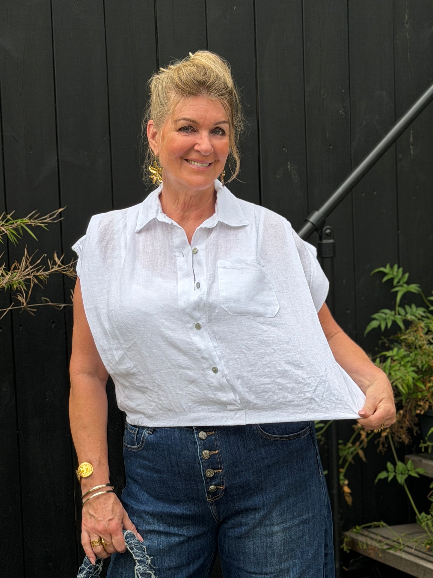 BALLOON BLOUSE - WIT