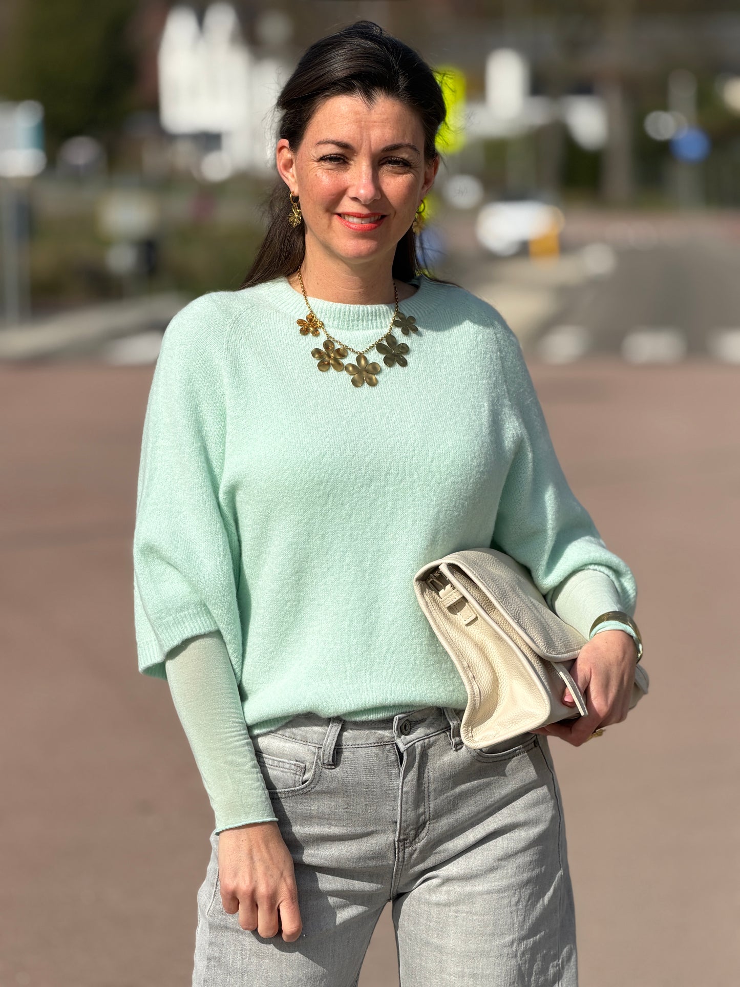 UNI MESH Top - groen