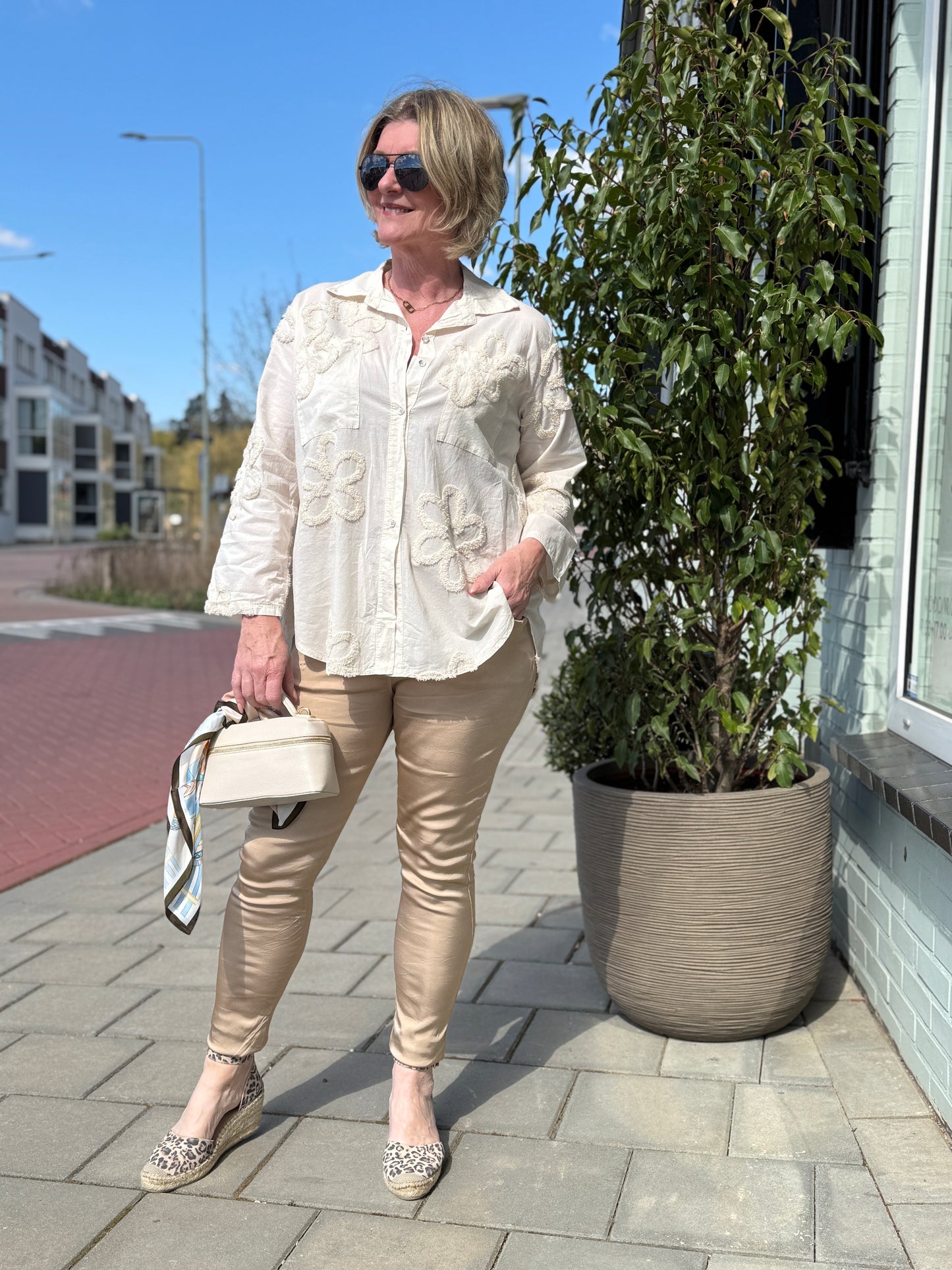 Blouse Dyvie - Ecru