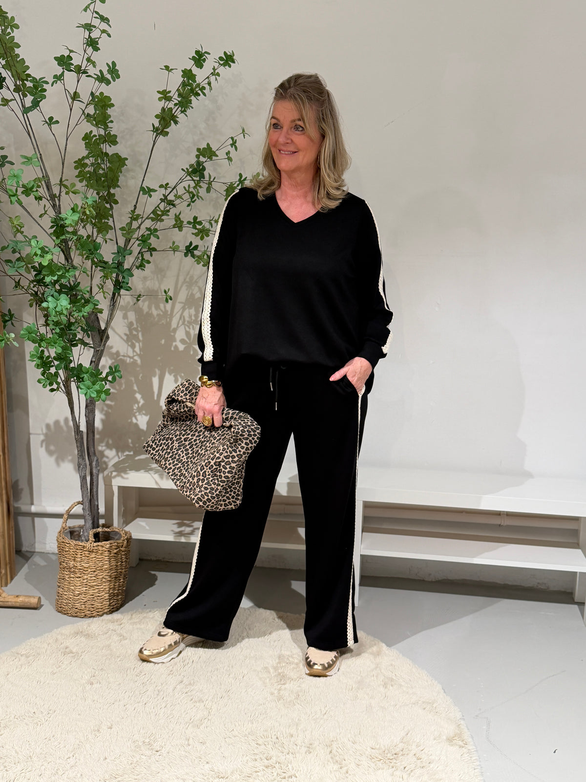 TWINSET MYMY - ZWART