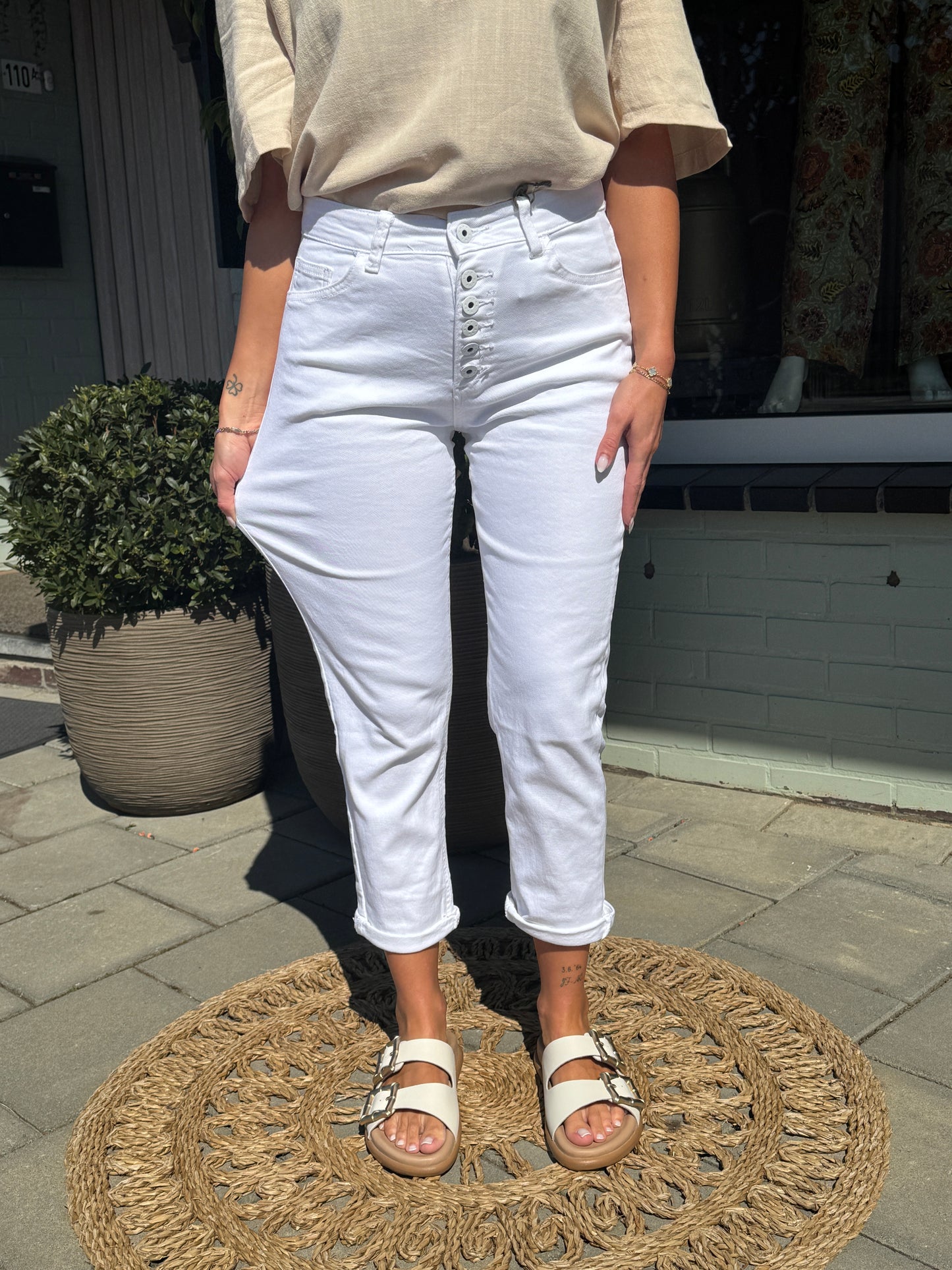 Naila Jeans - Wit