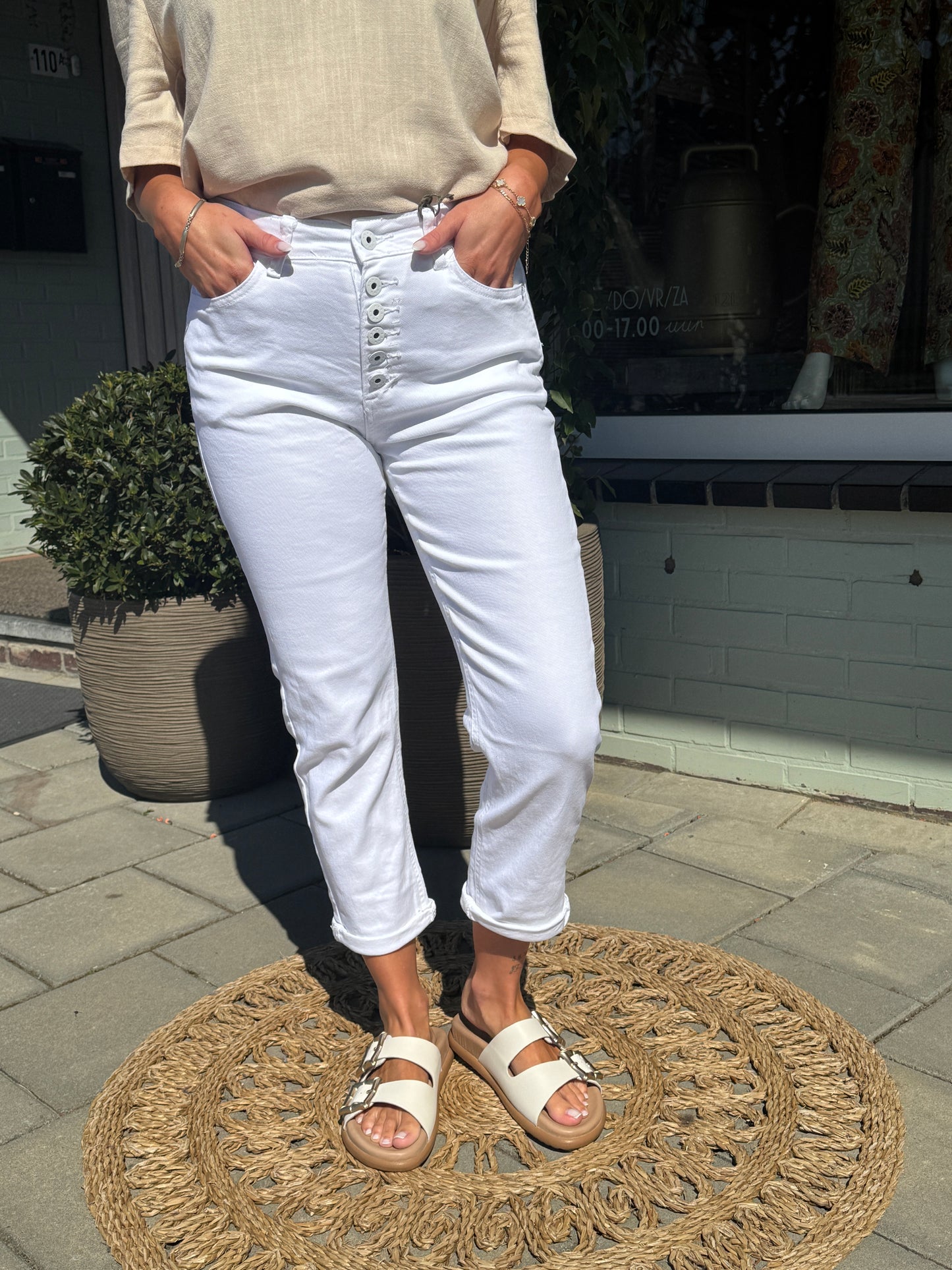 Naila Jeans - Wit
