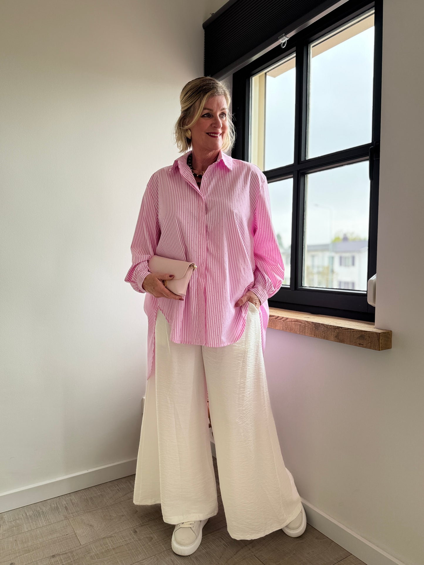 Oversized Blouse - Roze