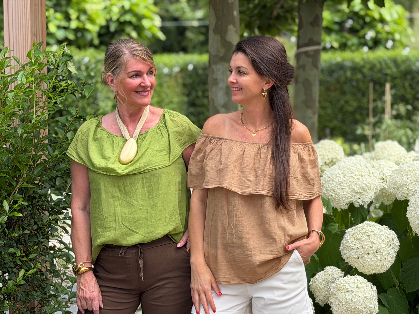 BELLY BLOUSE - GROEN