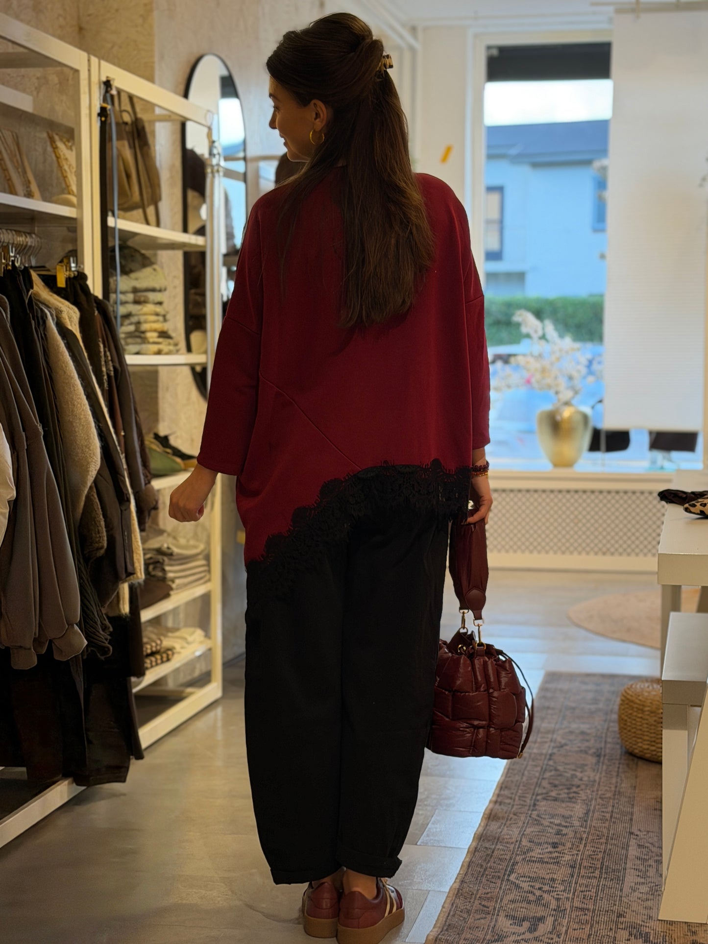 LEA LACE TRUI - Bordeaux