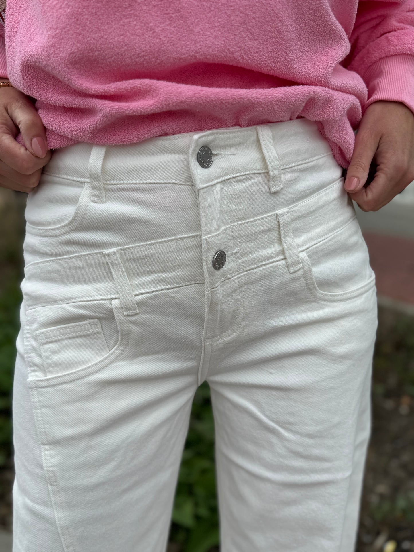 Wide Leg Sissy Offwhite
