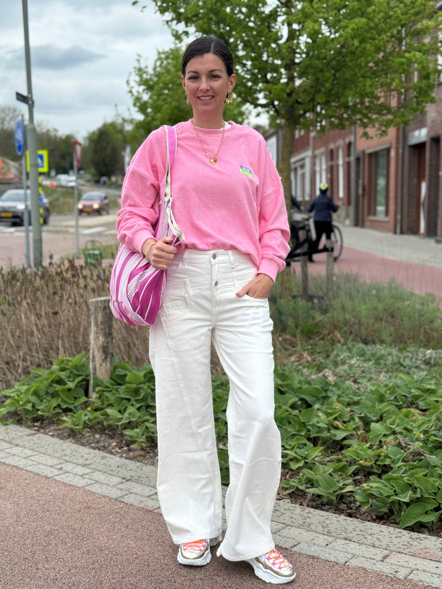 Wide Leg Sissy Offwhite