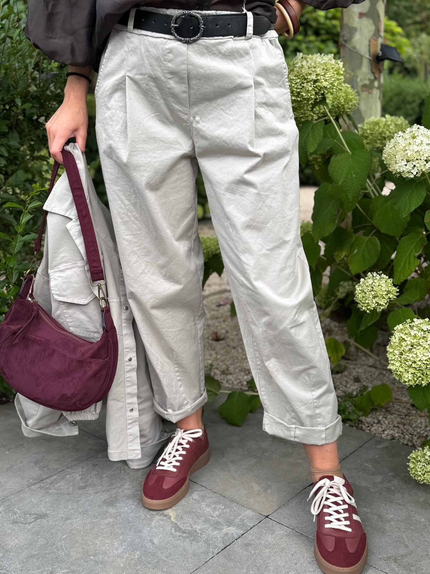BABETTE Broek - Beige
