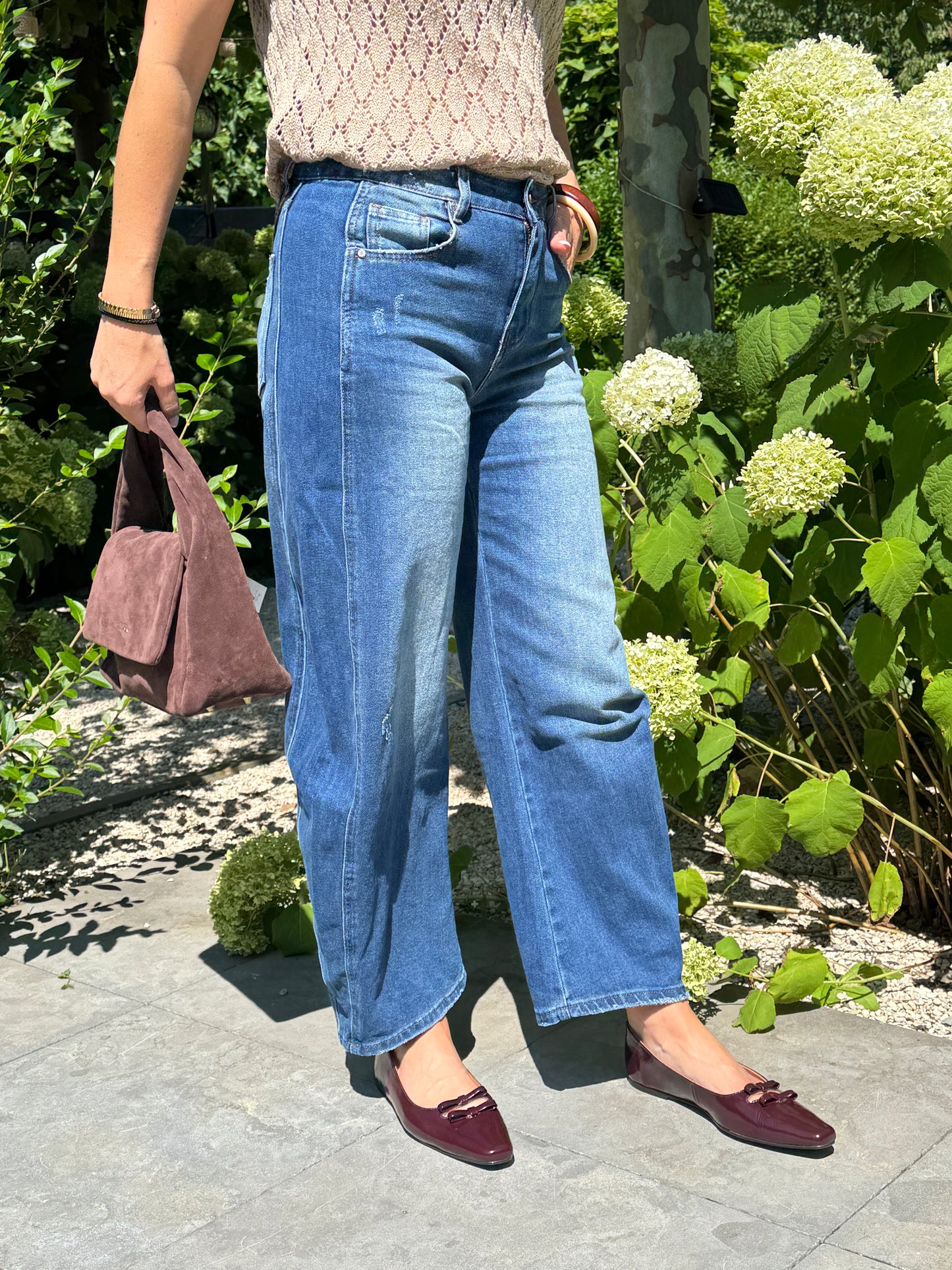 BALLOON Jeans - Blauw