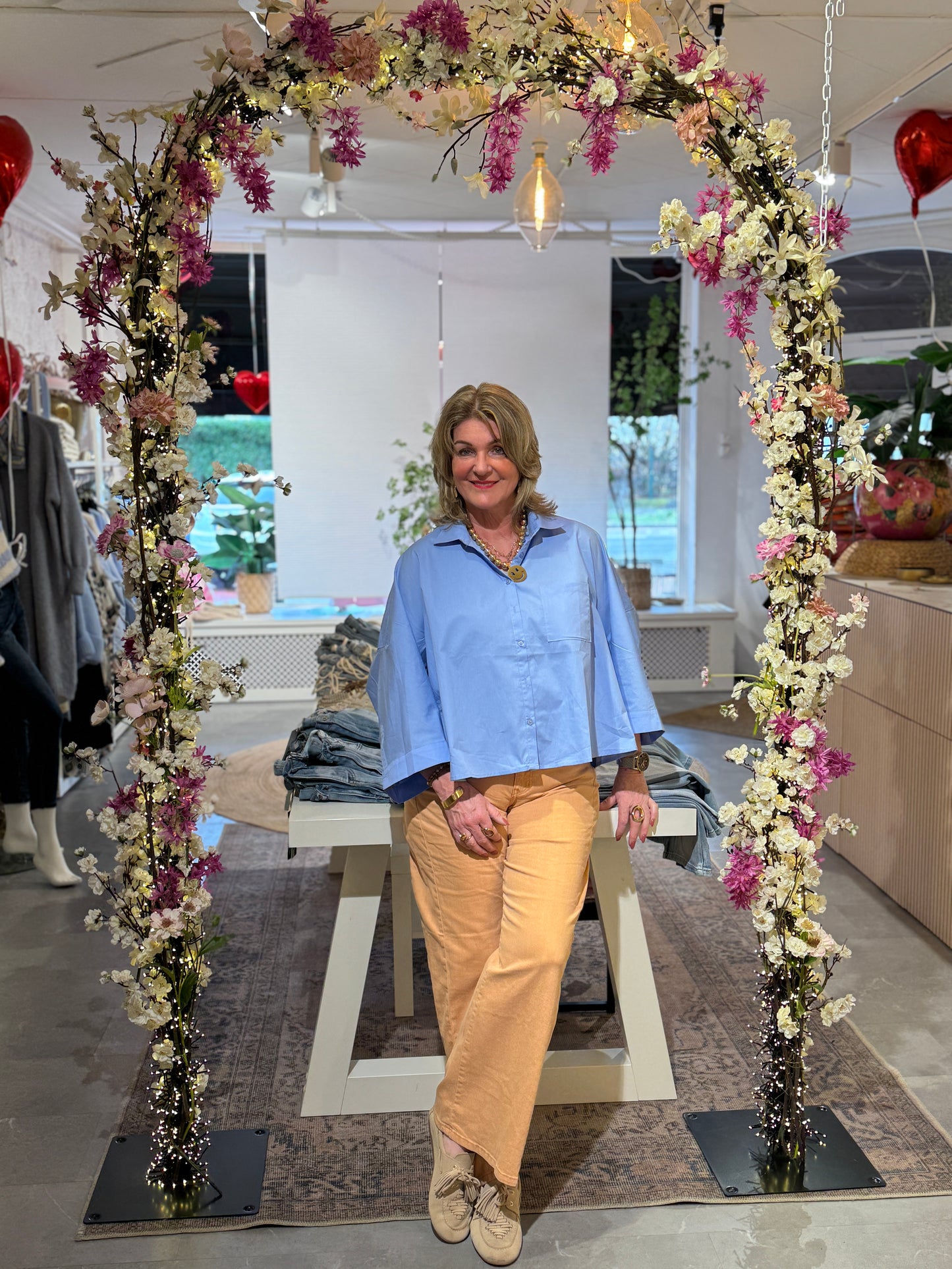 BACKY Blouse - Blauw