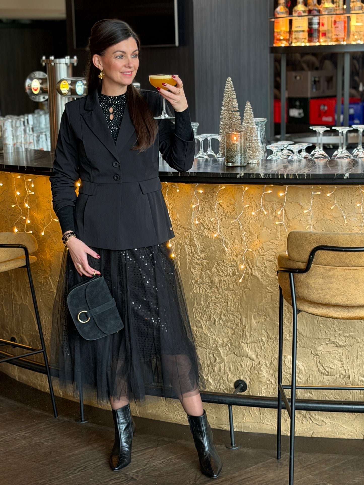 ELEGANT Strass Ribtrui