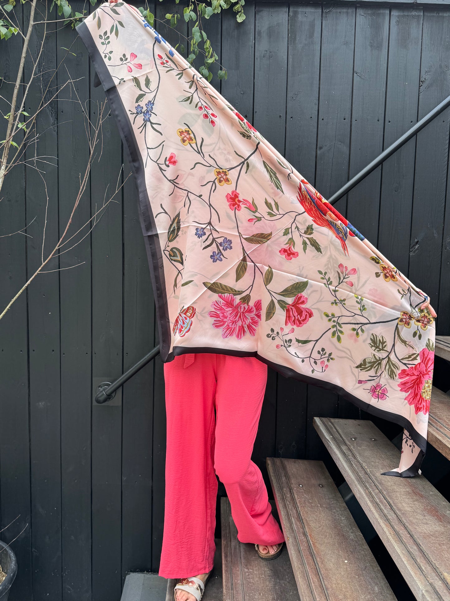 Puntsjaal Roze