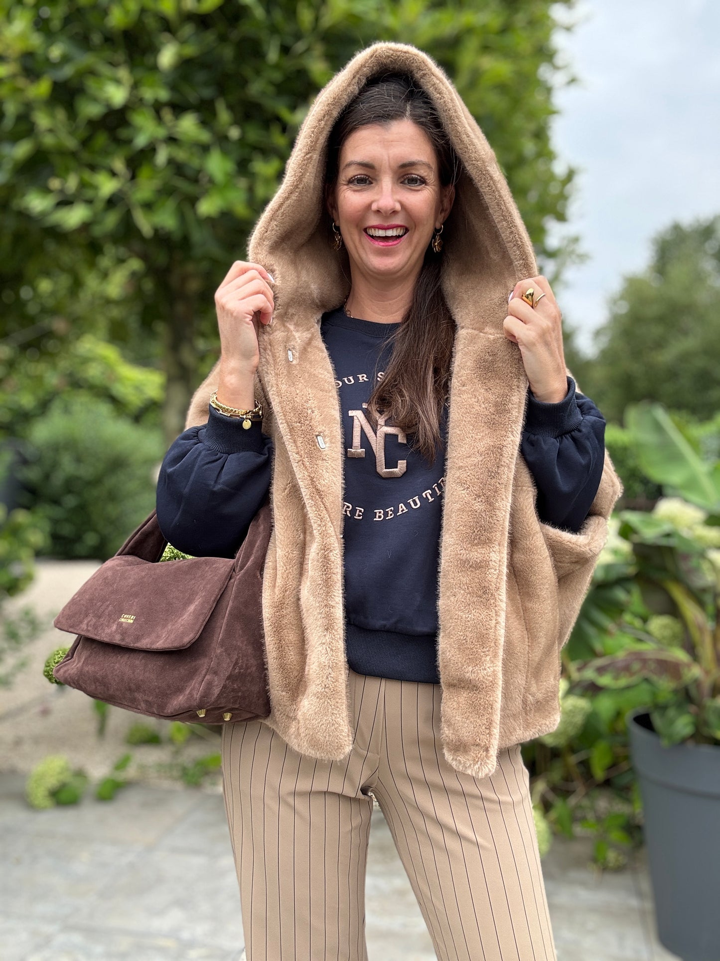 MONACO – Faux Fur Jacket