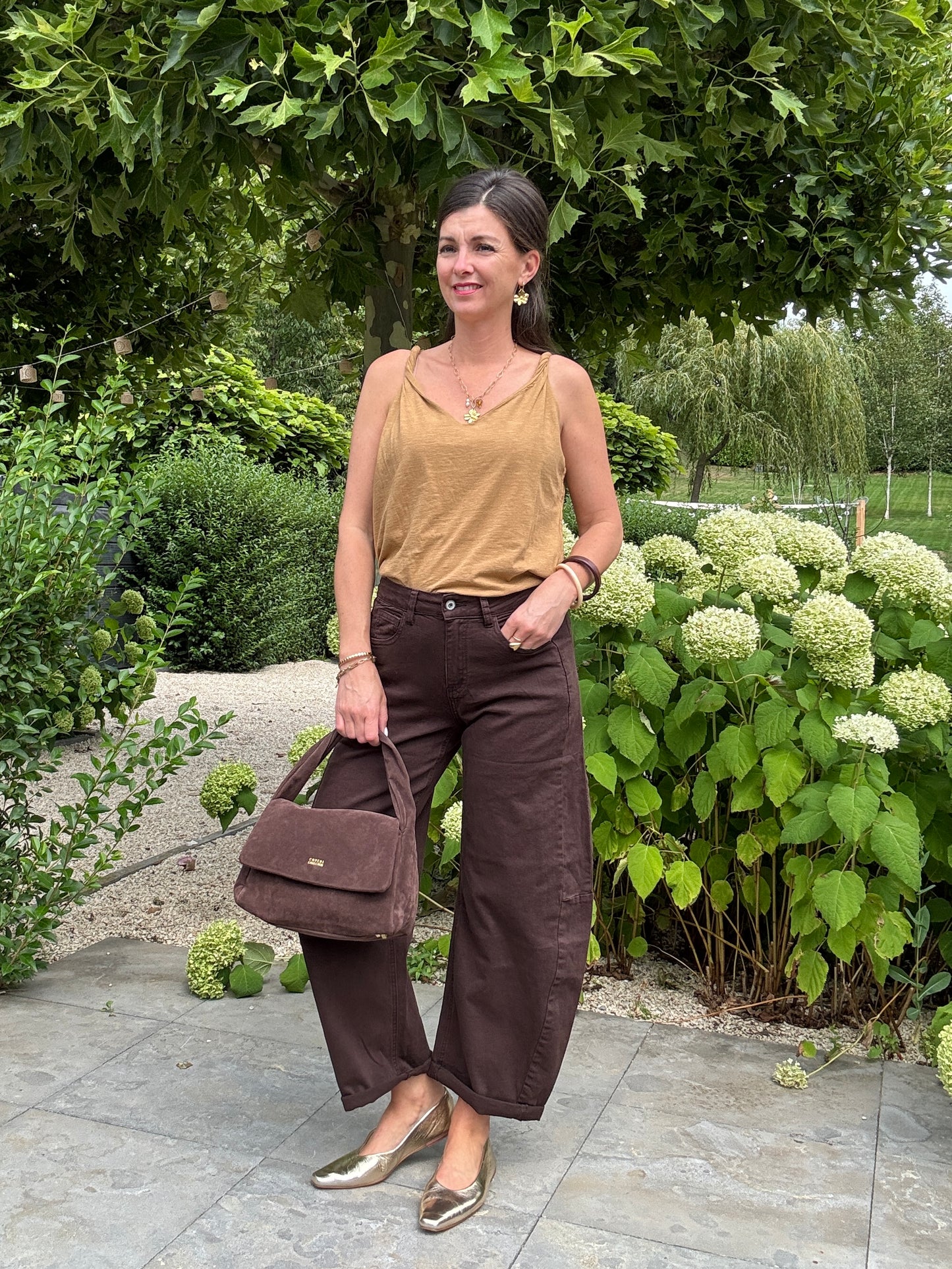 NAIRA Top - Camel