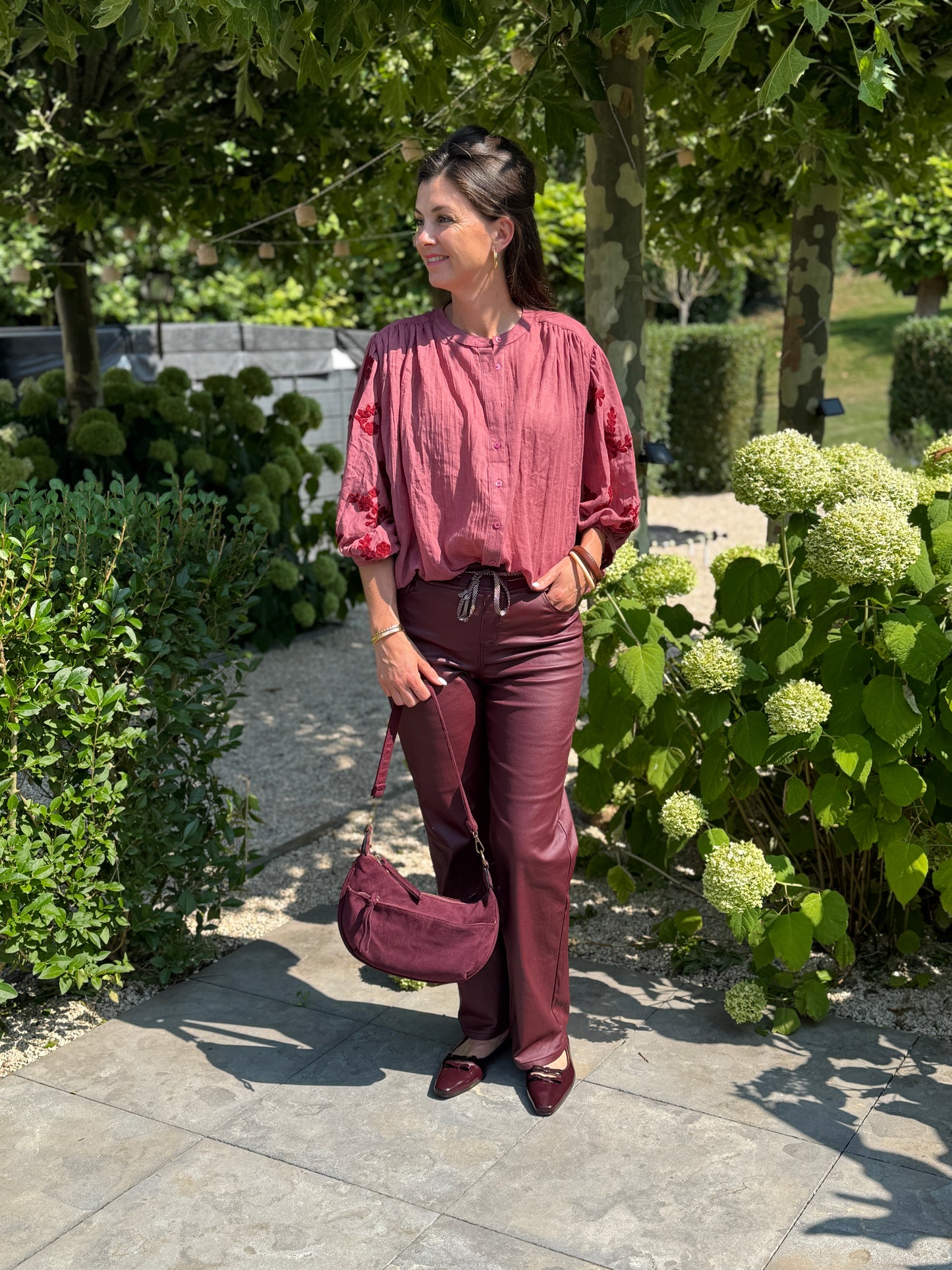 WAX Broek - Bordeaux