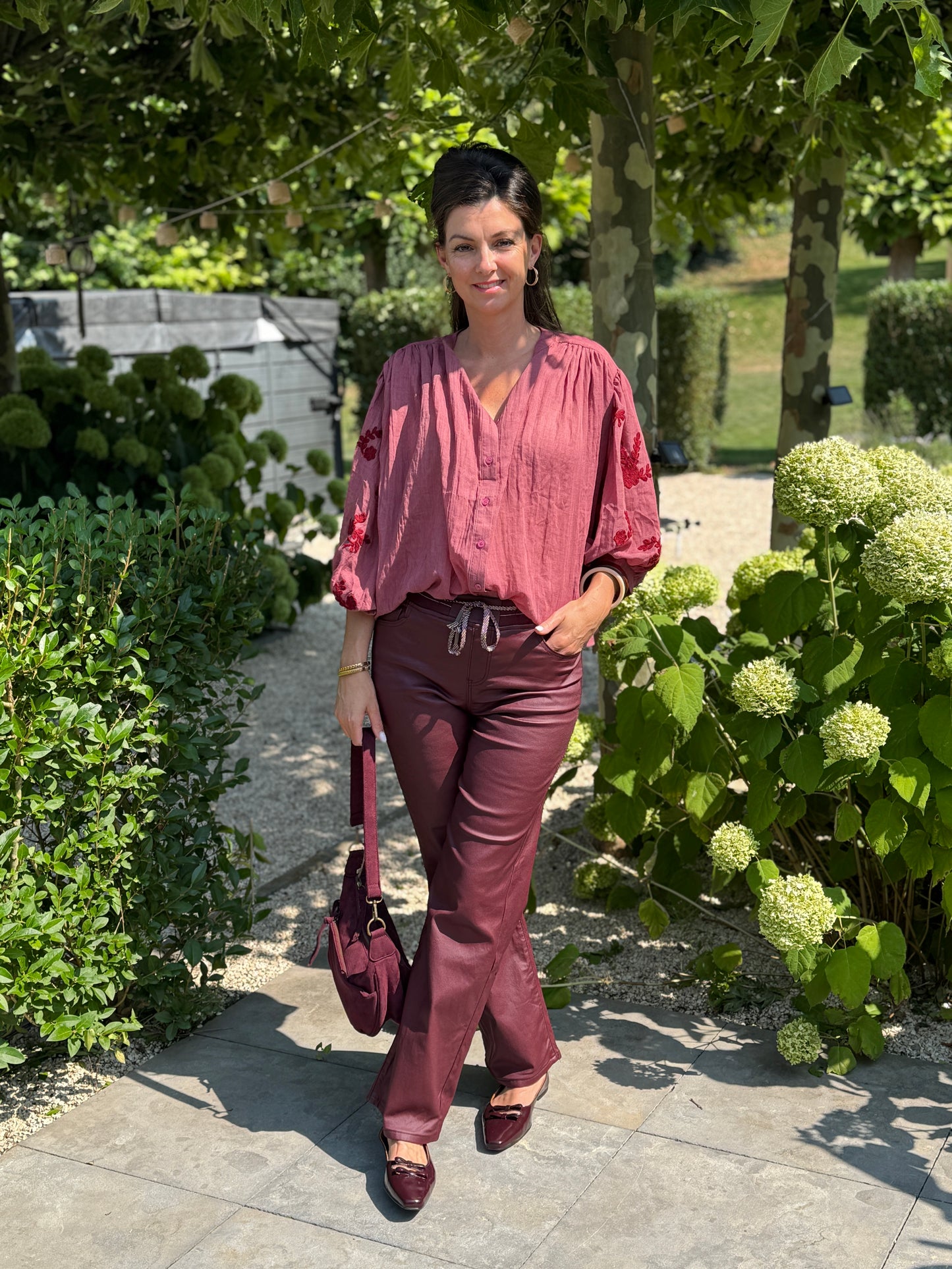 WAX Broek - Bordeaux