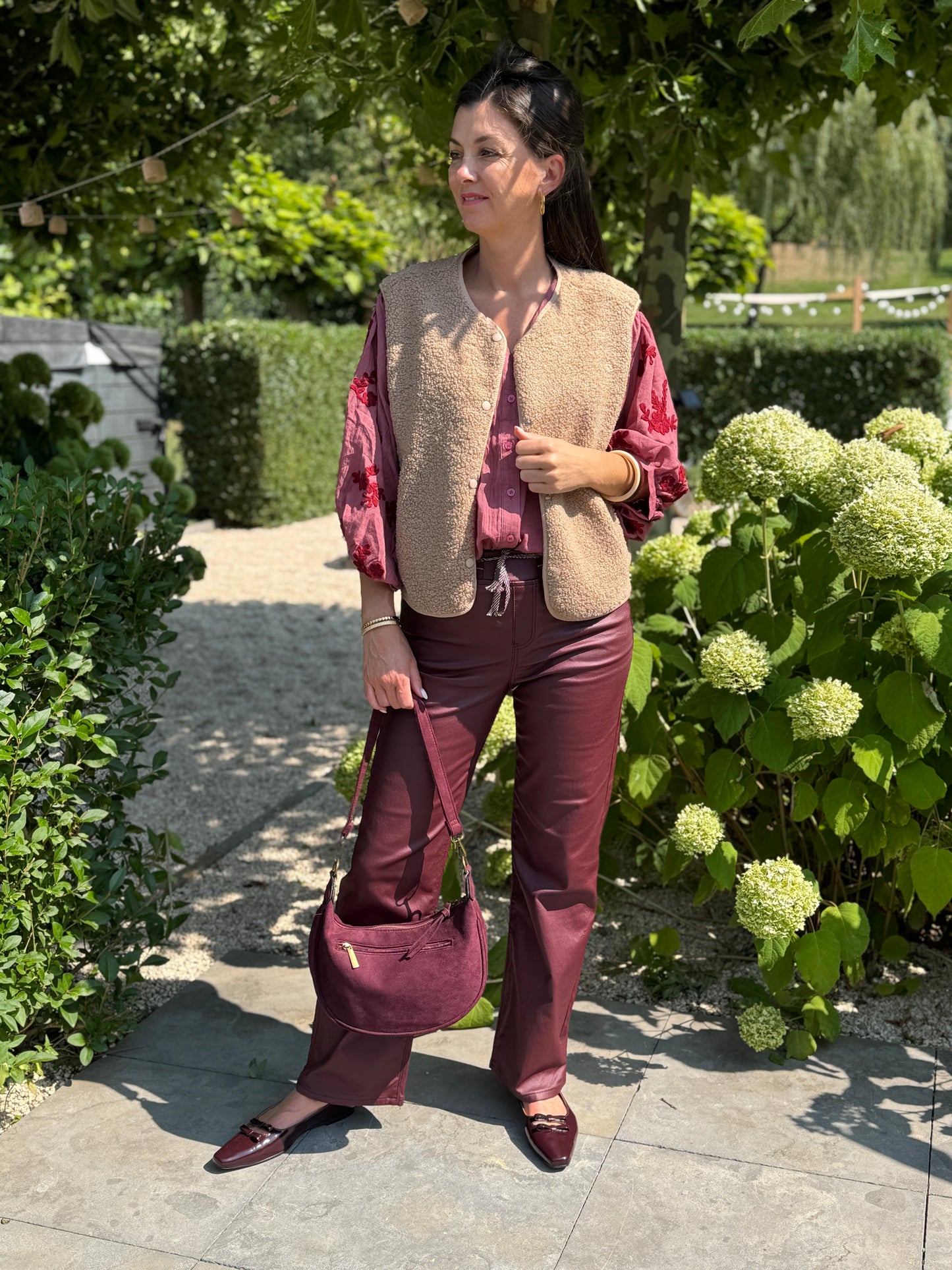 INA Gilet - Beige