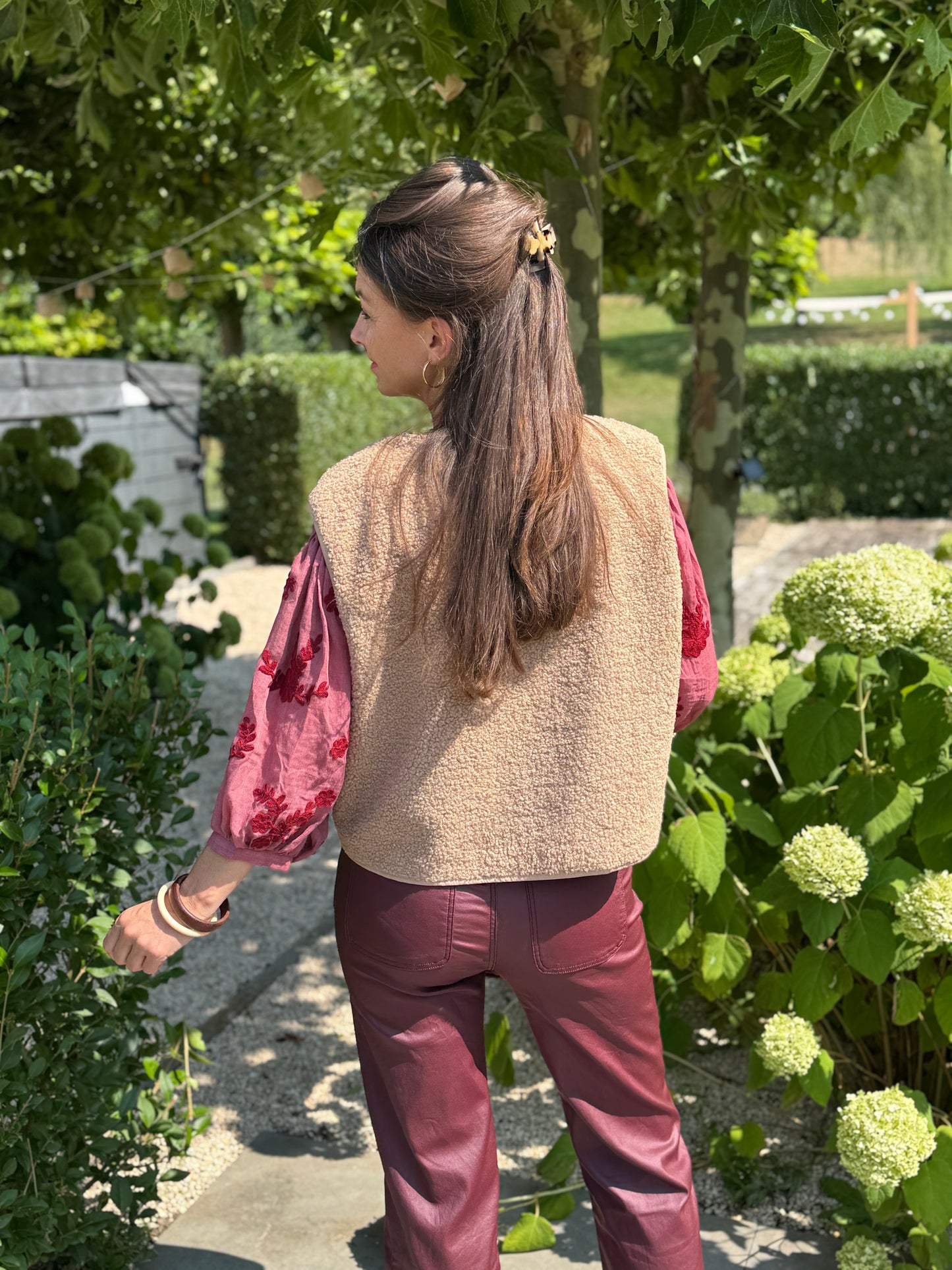 INA Gilet - Beige