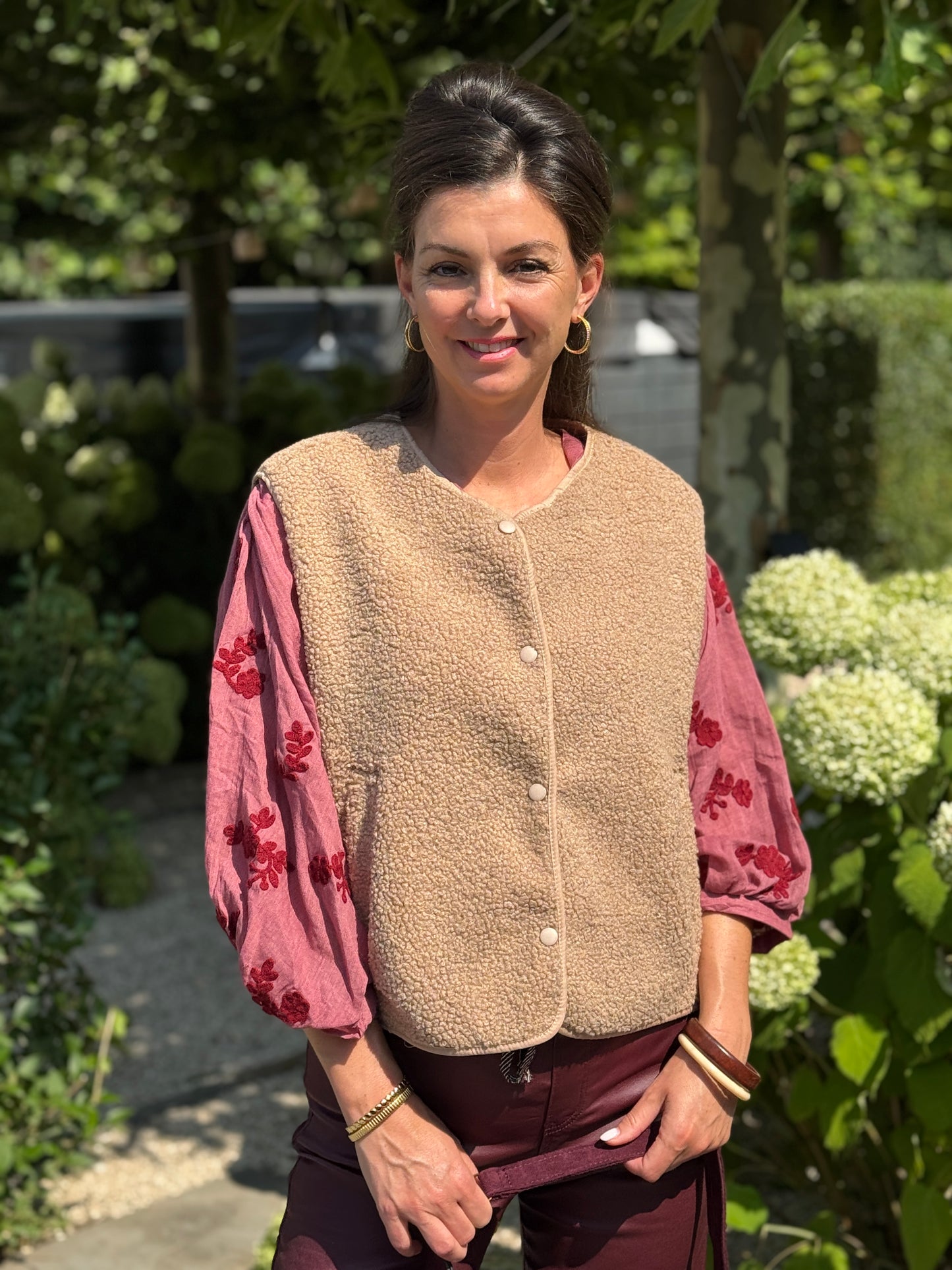 INA Gilet - Beige