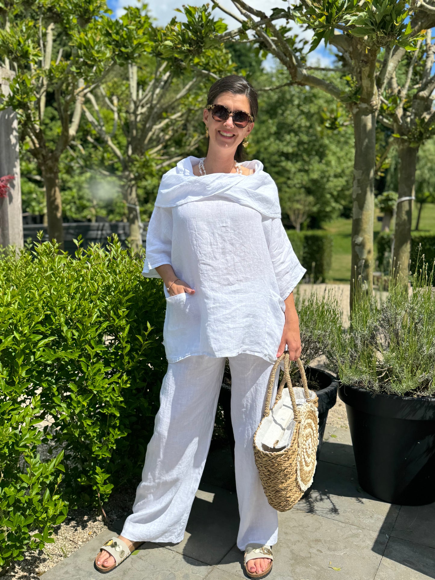 Italia Blouse - Wit