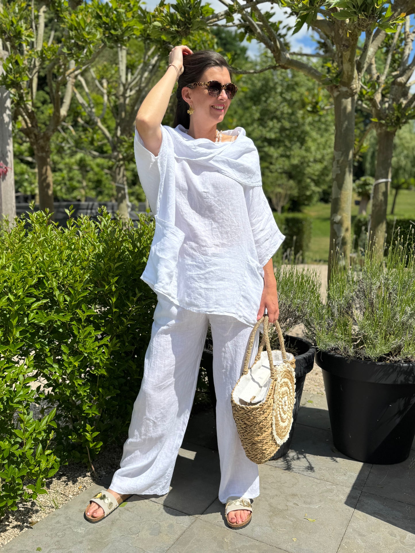 Italia Blouse - Wit