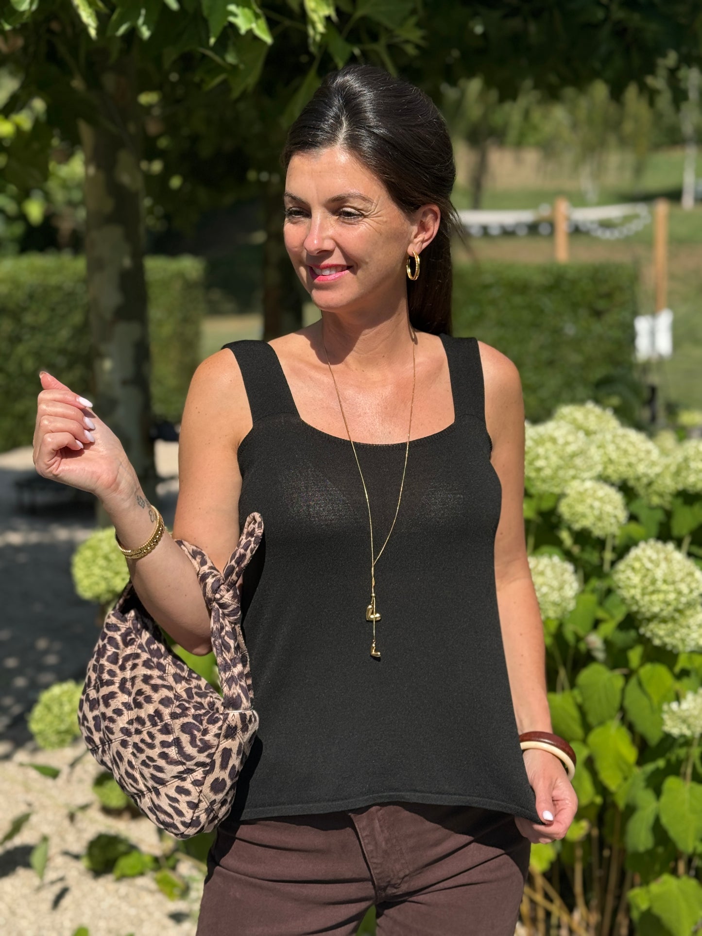 COUTURE Top - Zwart
