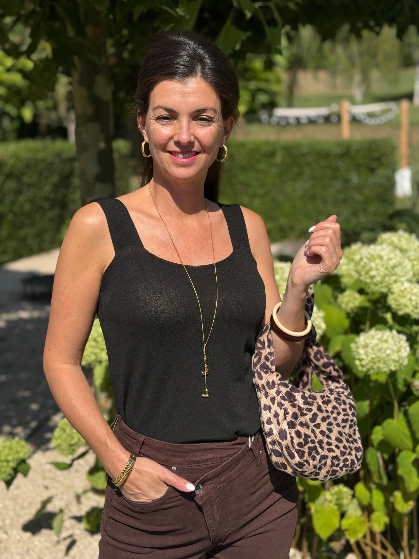 COUTURE Top - Zwart