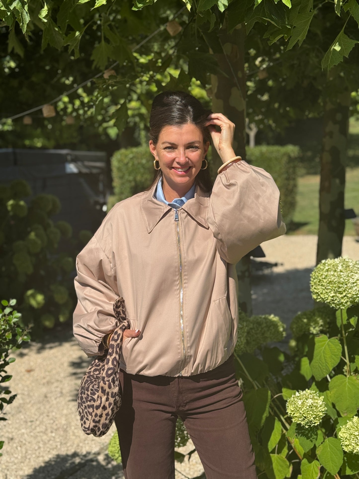 ANNAH Bomber - Beige