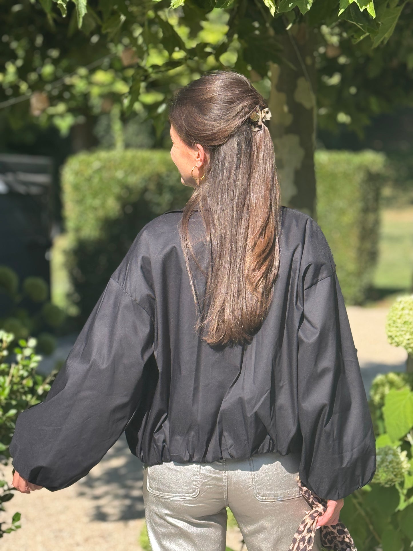 ANNAH Bomber - Zwart