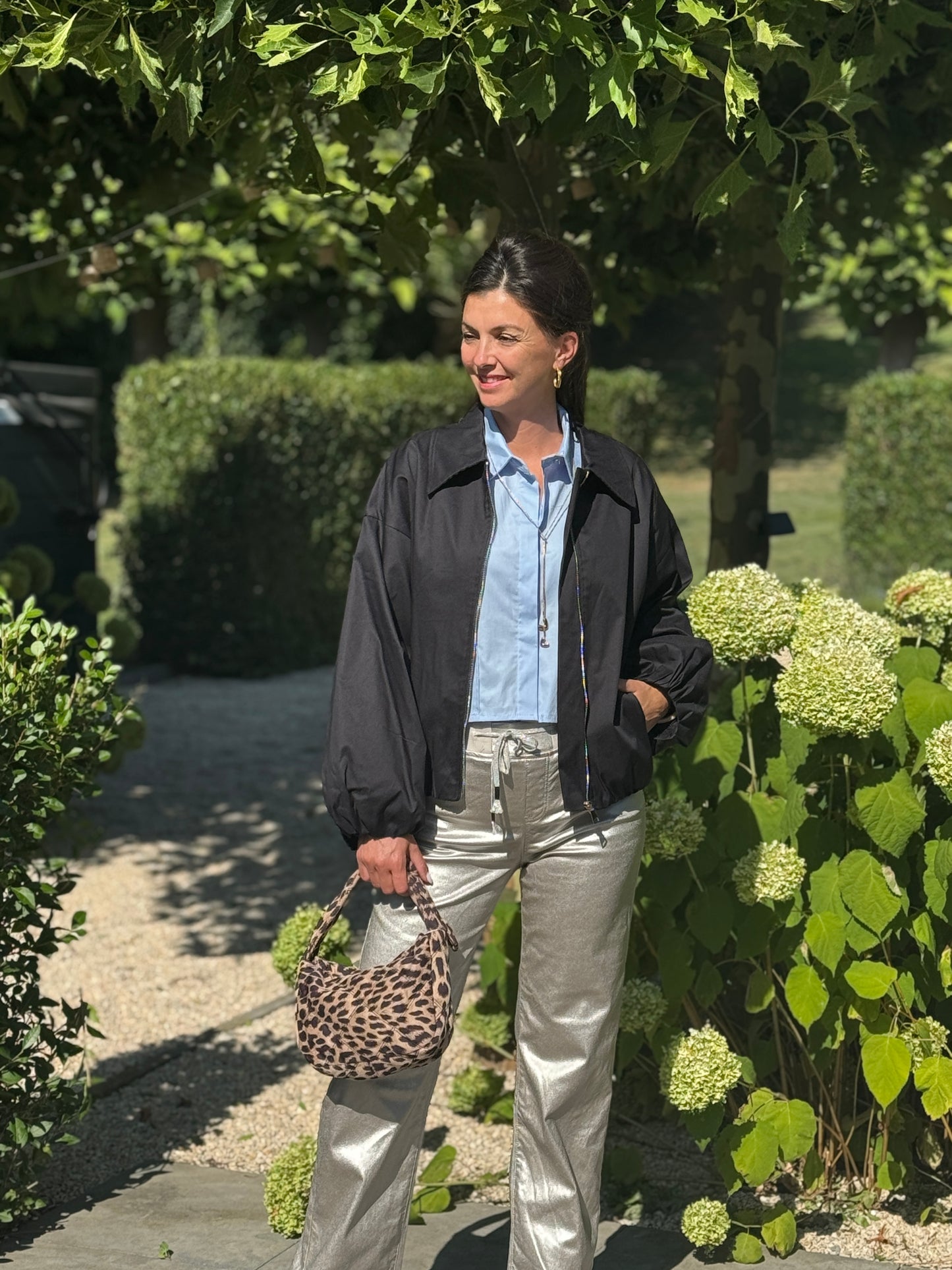 ANNAH Bomber - Zwart