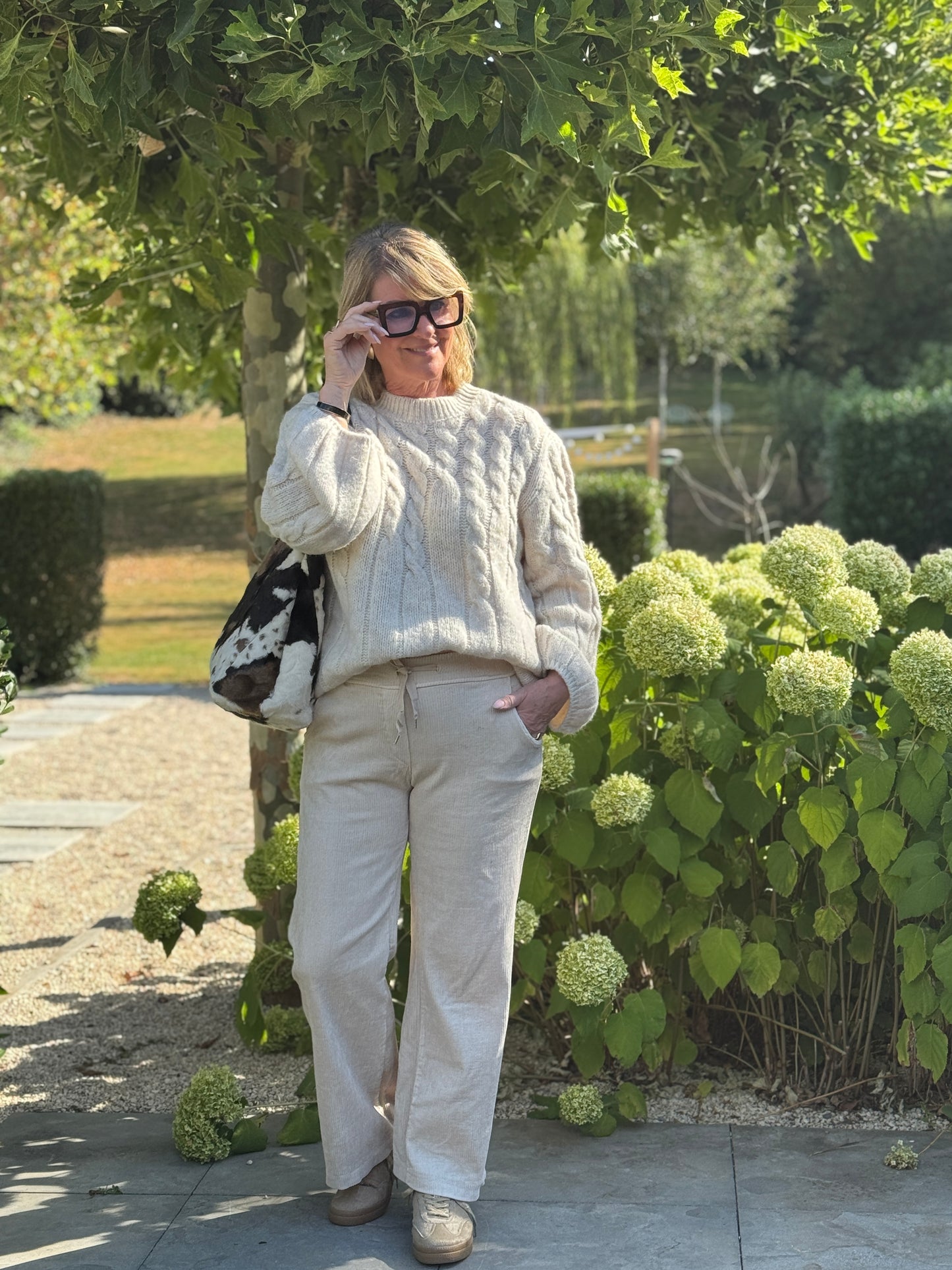 SUPER STRETCH Broek - Beige