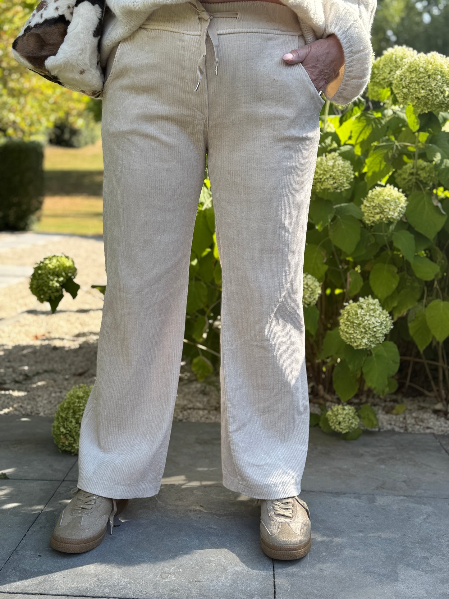SUPER STRETCH Broek - Beige
