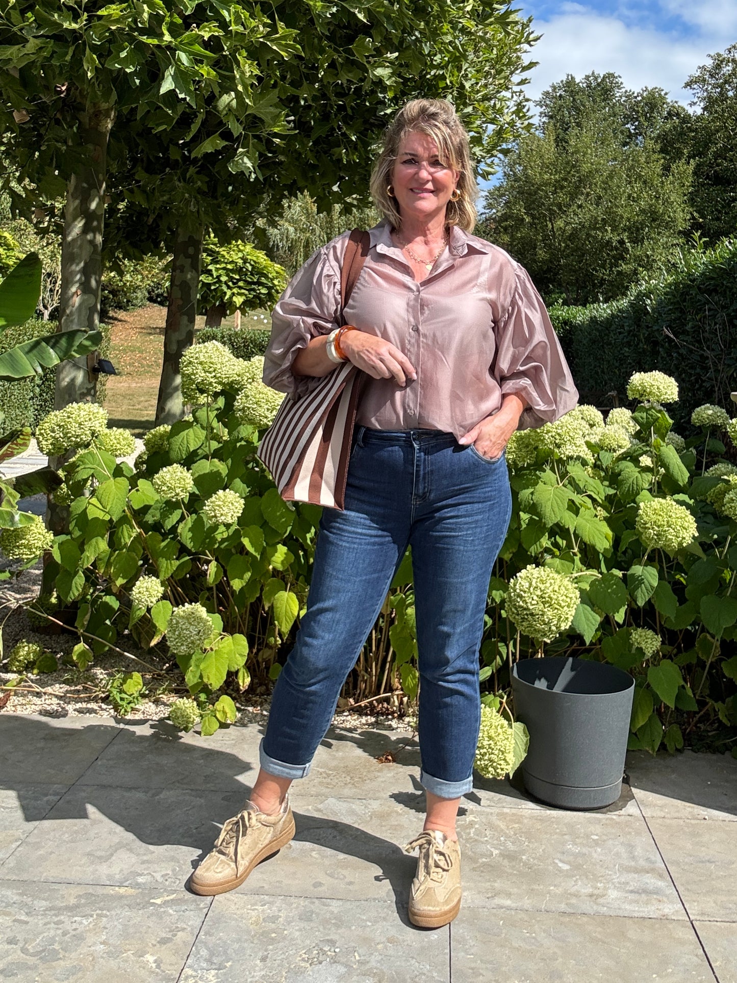 RAMIA Blouse - Taupe