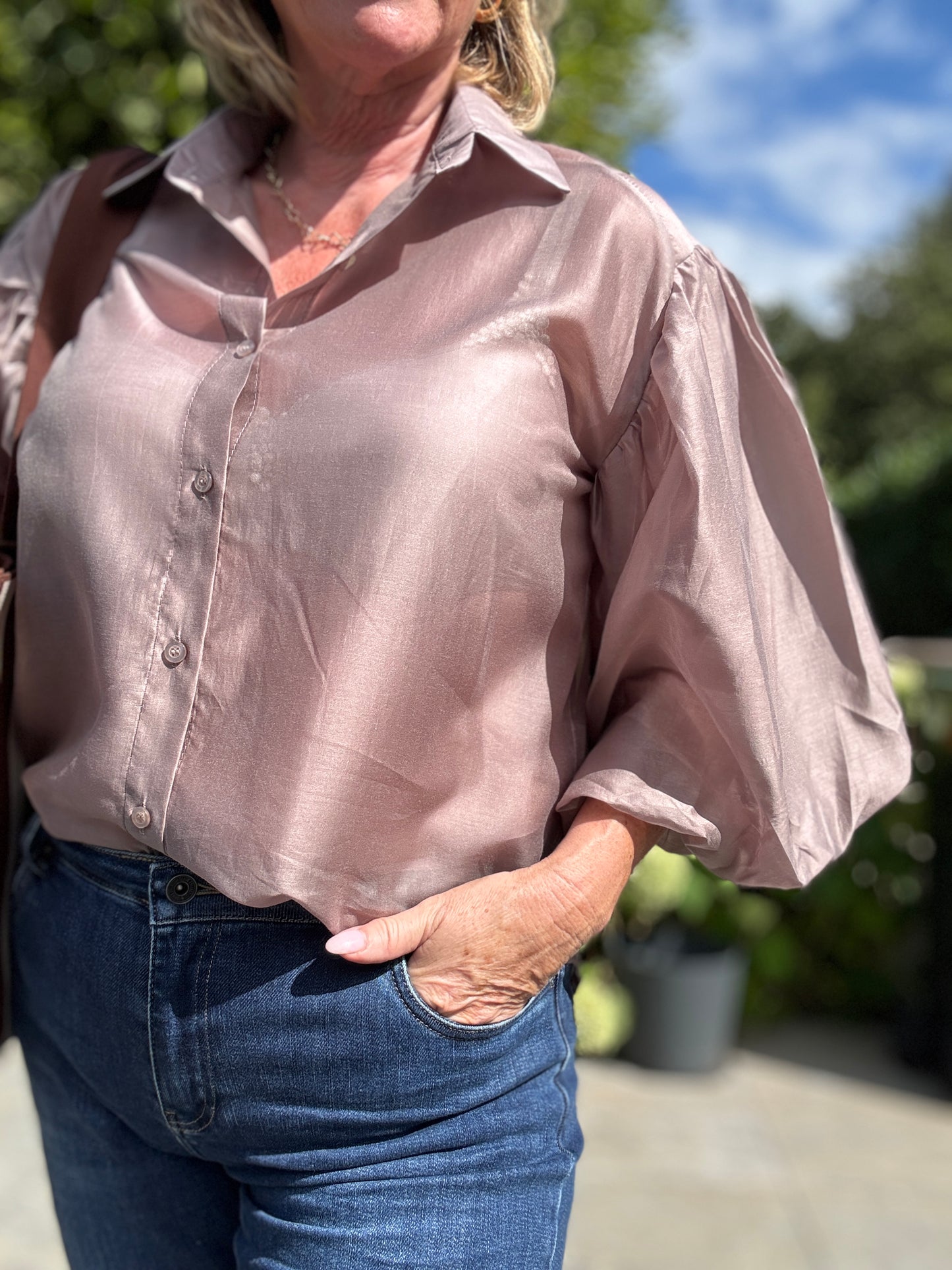 RAMIA Blouse - Taupe