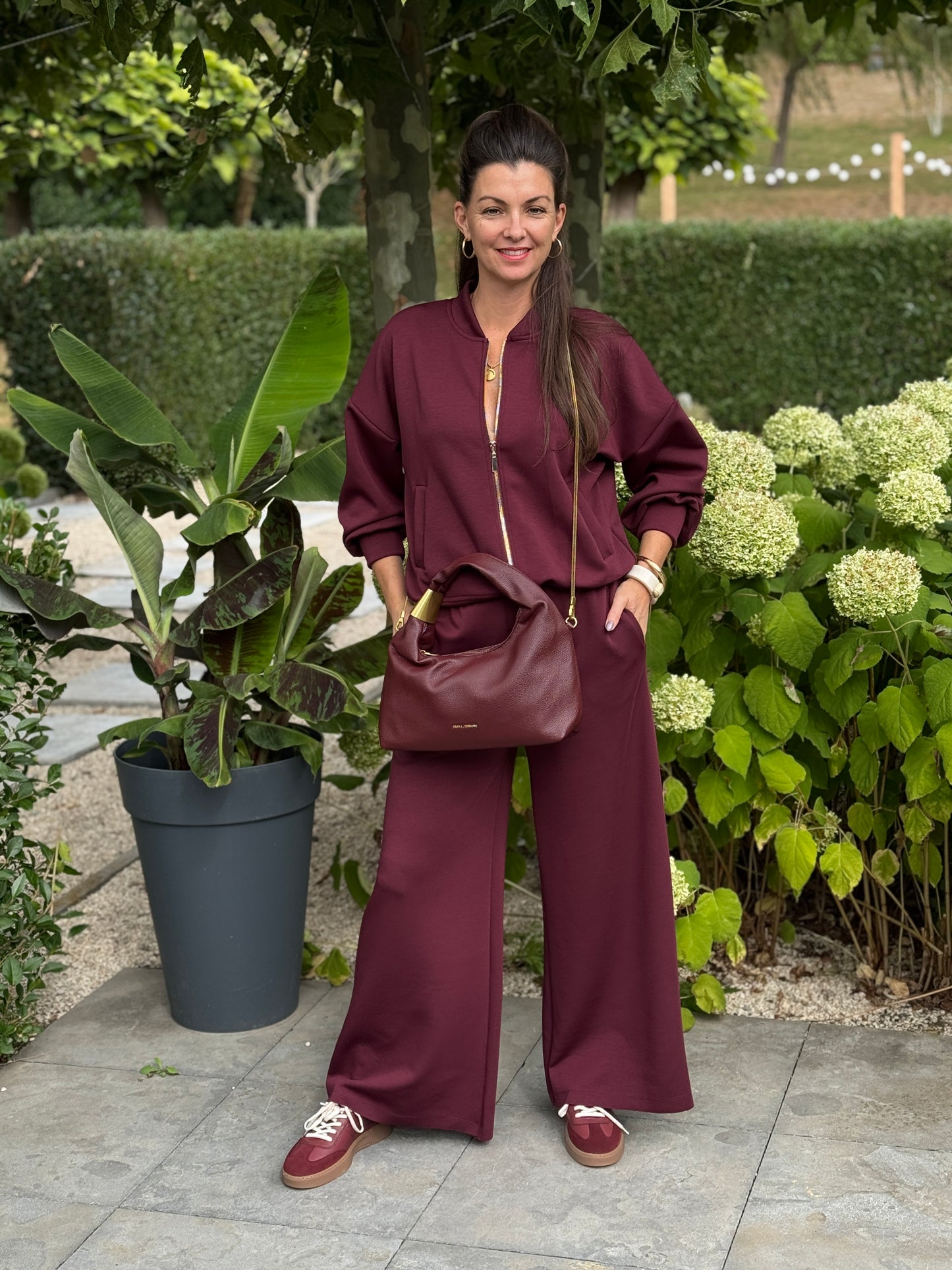 KIKI Broek - Bordeaux