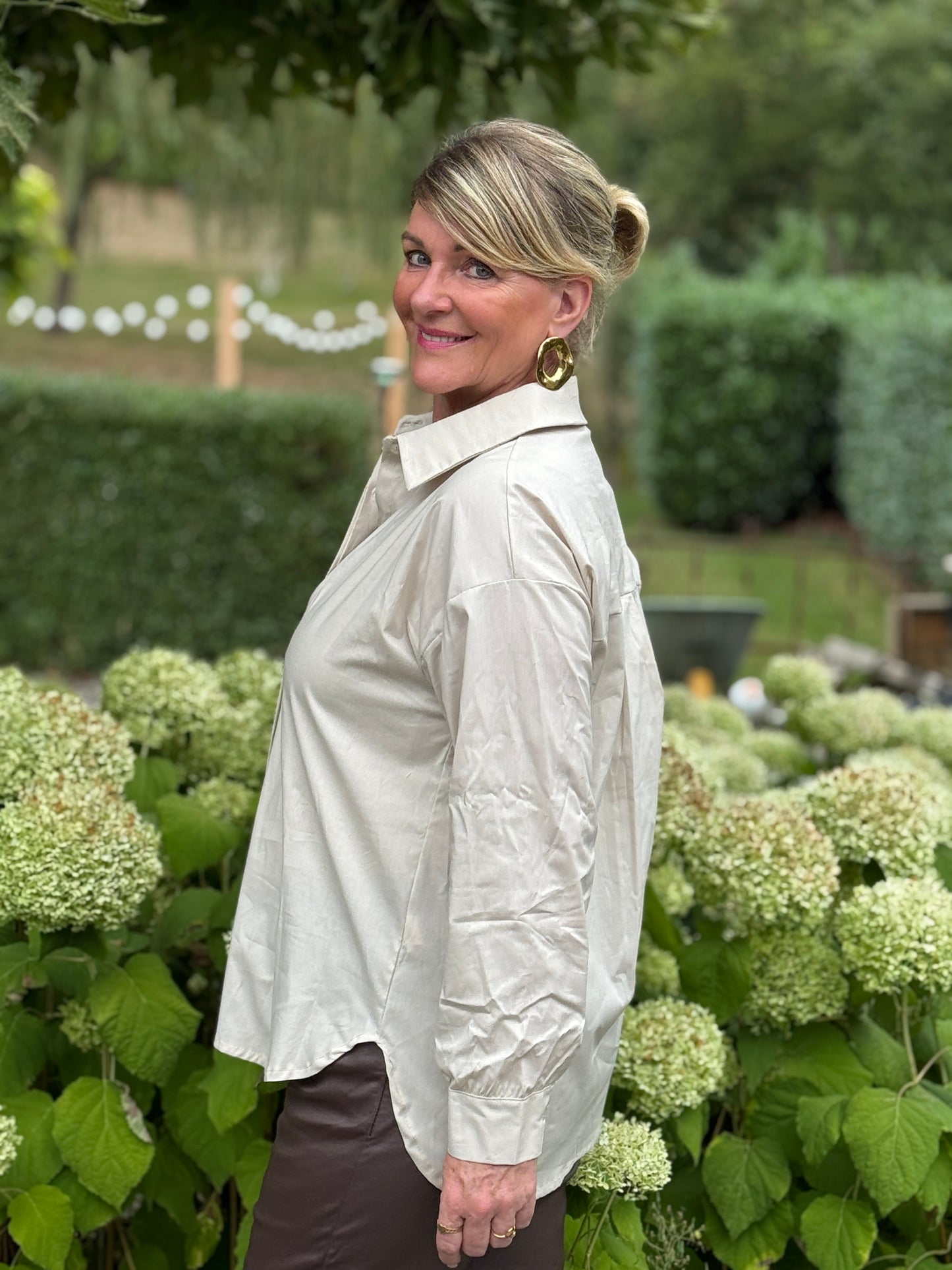 BASIC Blouse Beige
