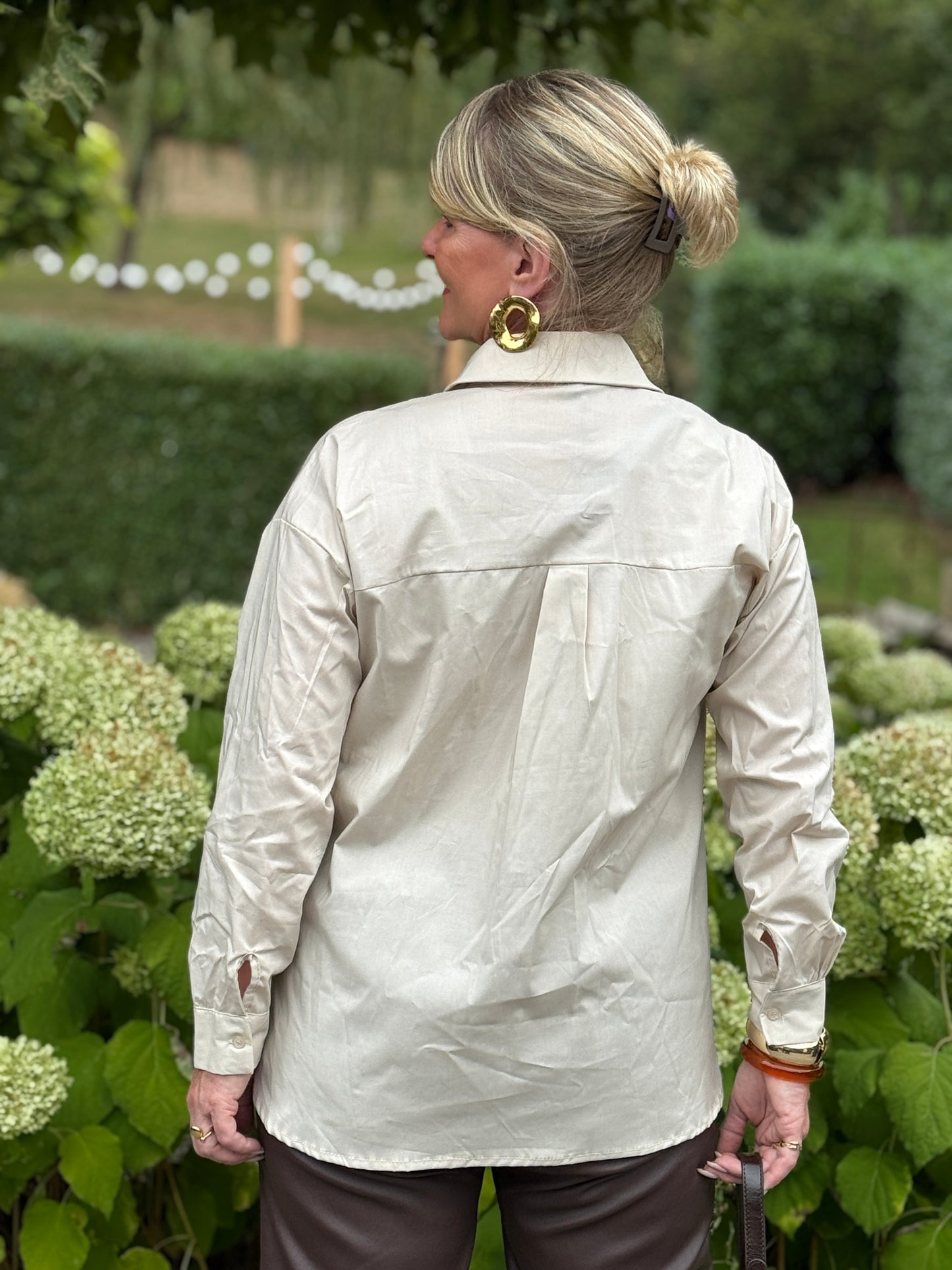 BASIC Blouse Beige