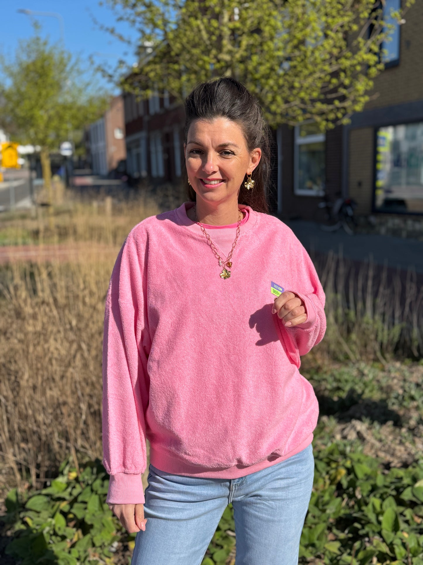 You Can Sweater - Roze