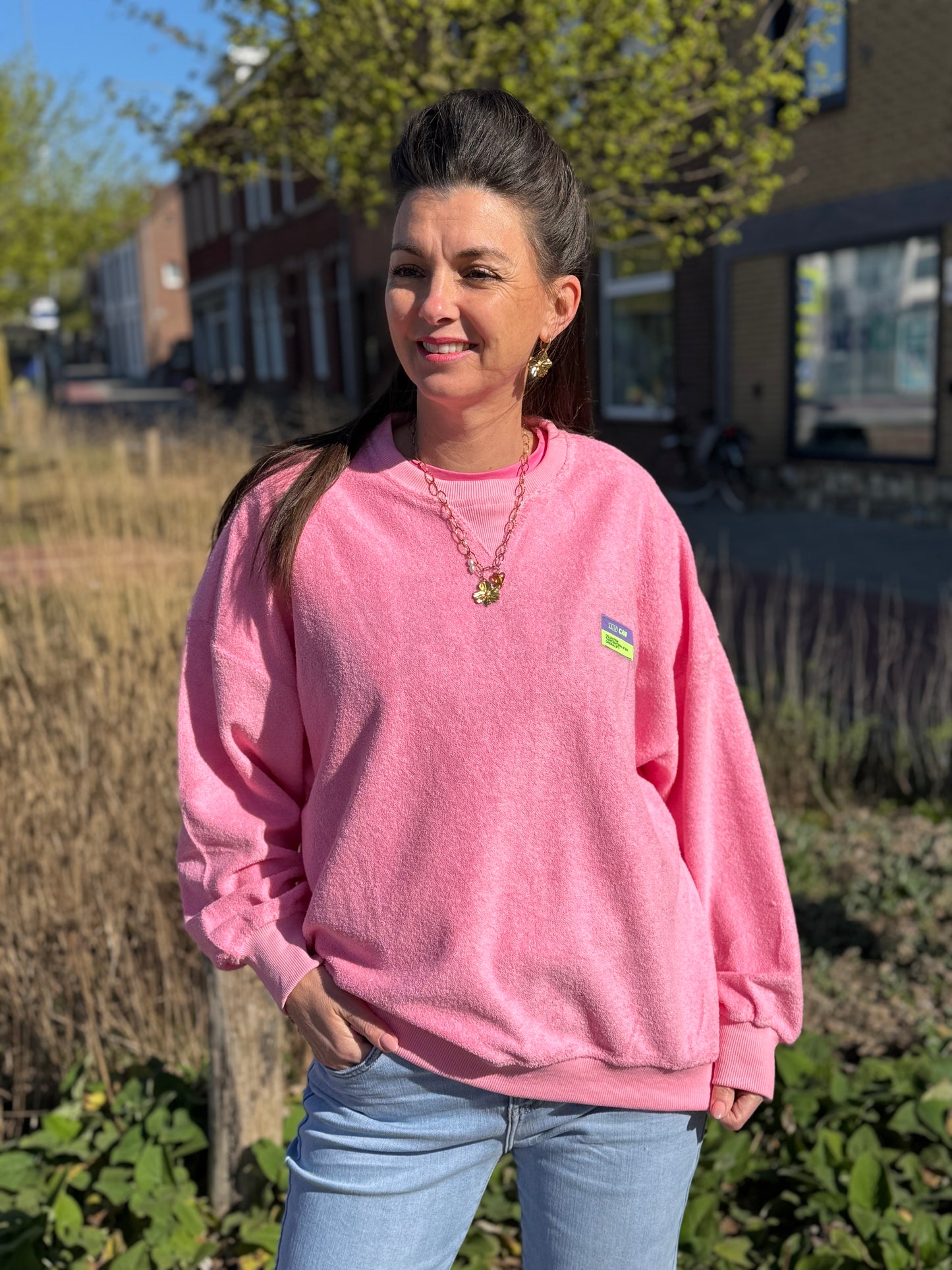You Can Sweater - Roze